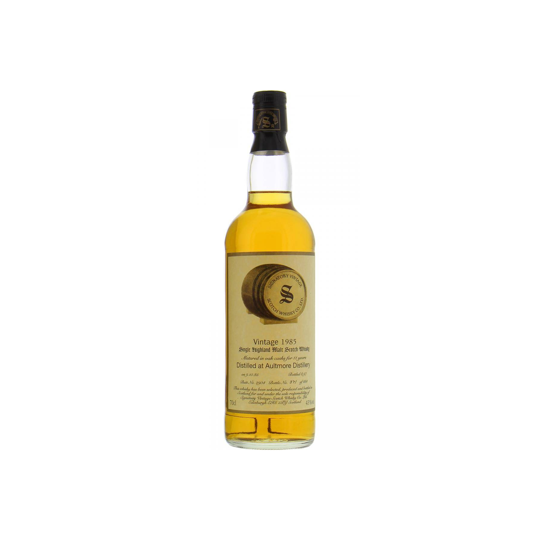 Aultmore Vintage Collection 1985 11 Years Single Malt Whisky
