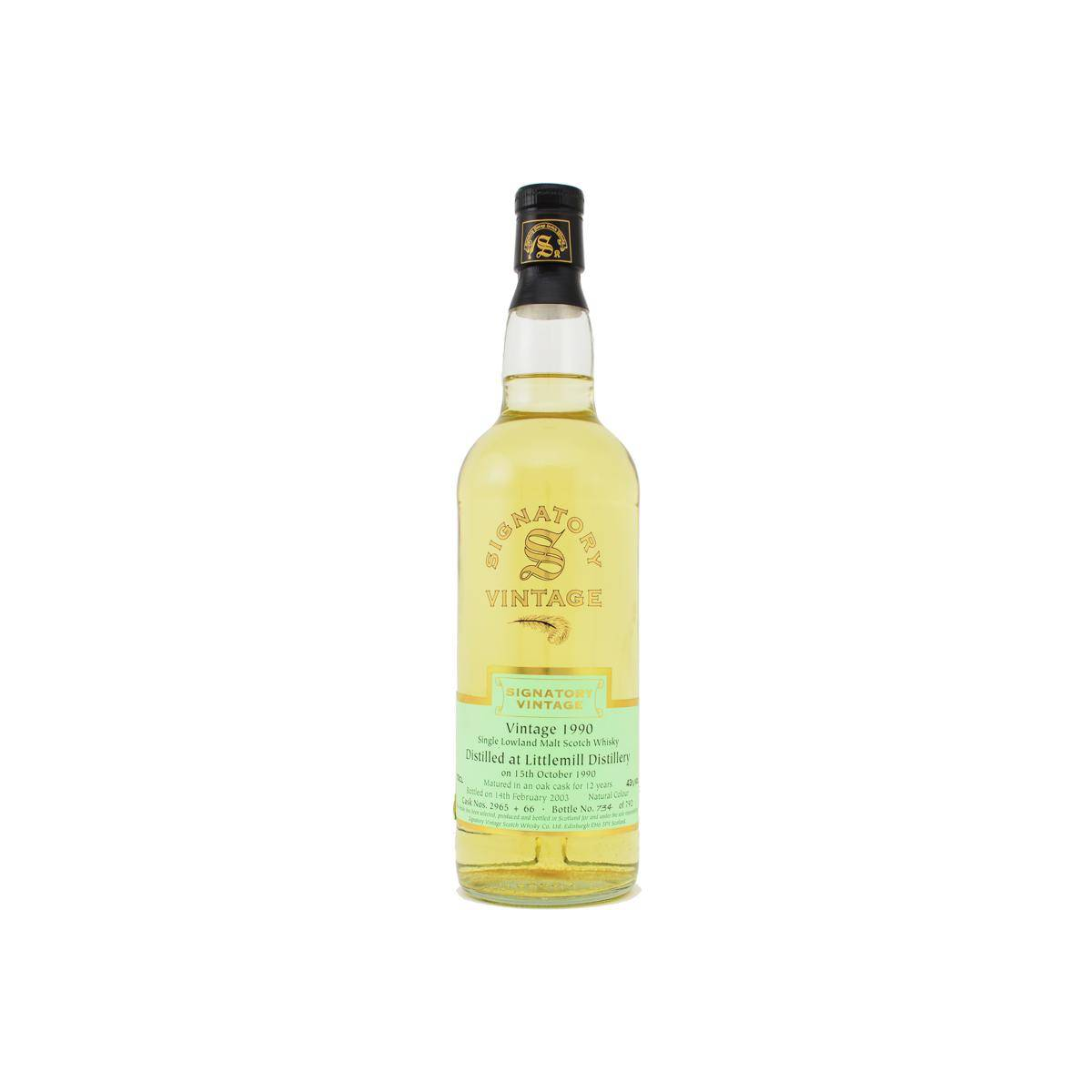 Littlemill Vintage Collection 1990 12 Years Single Malt Whisky