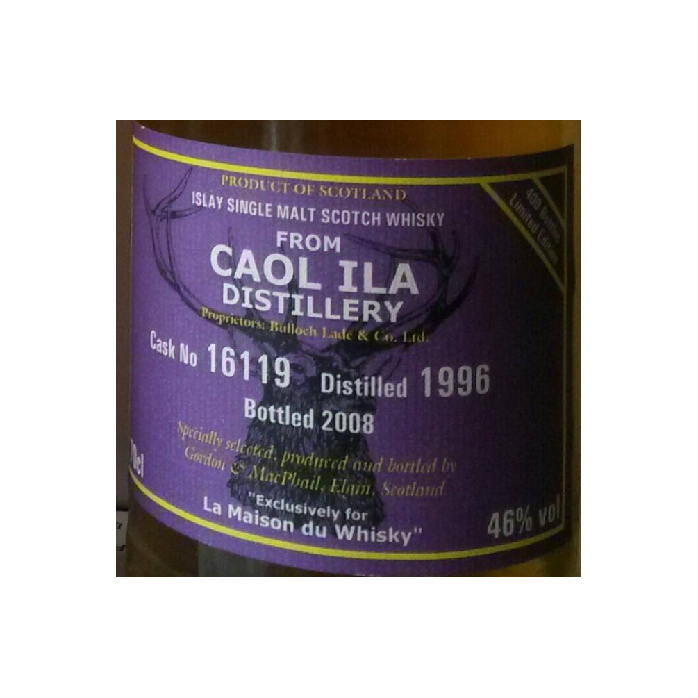 Caol Ila 1996 11 Years Single Malt Whisky 2