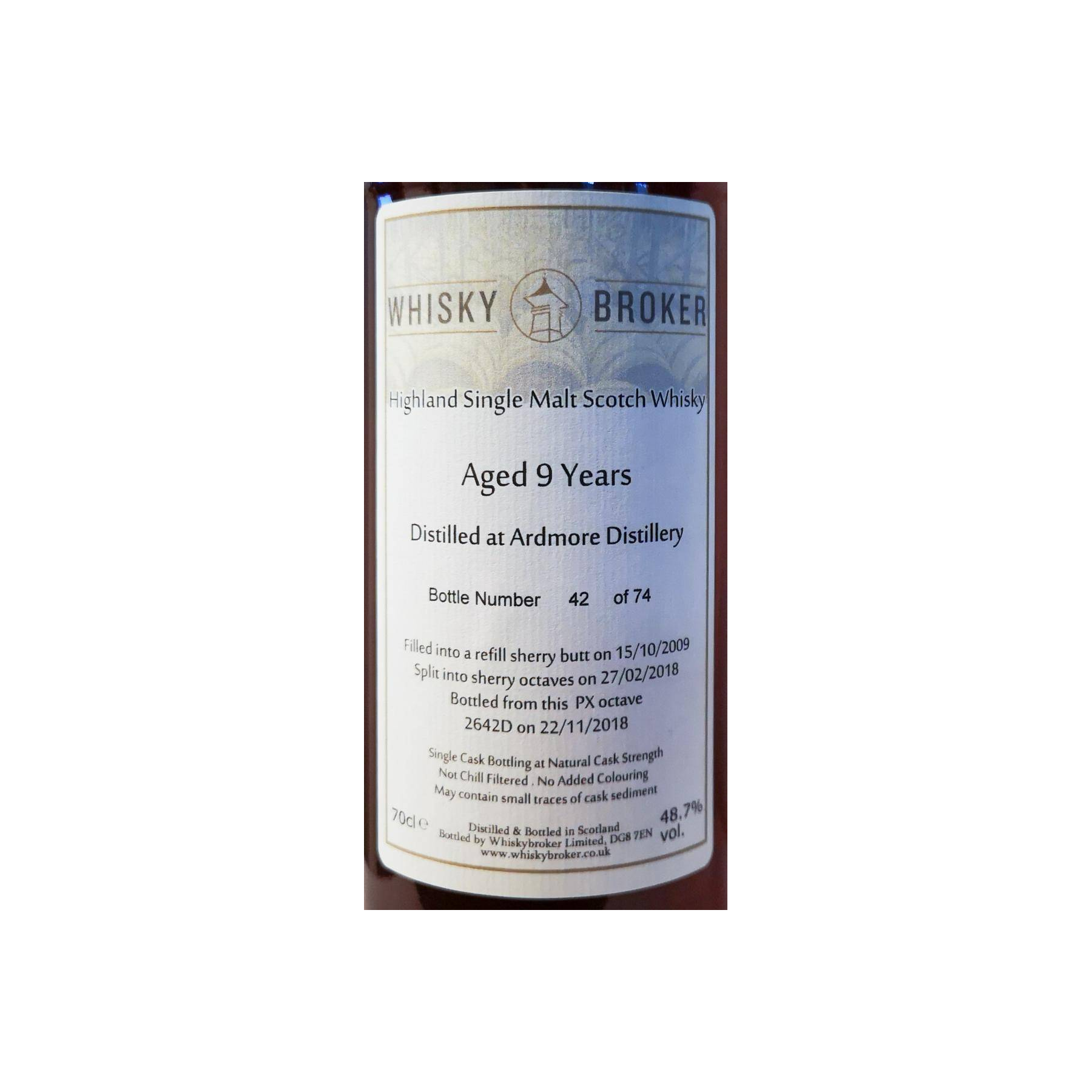 Ardmore 2009 9 Years Single Malt Whisky 2