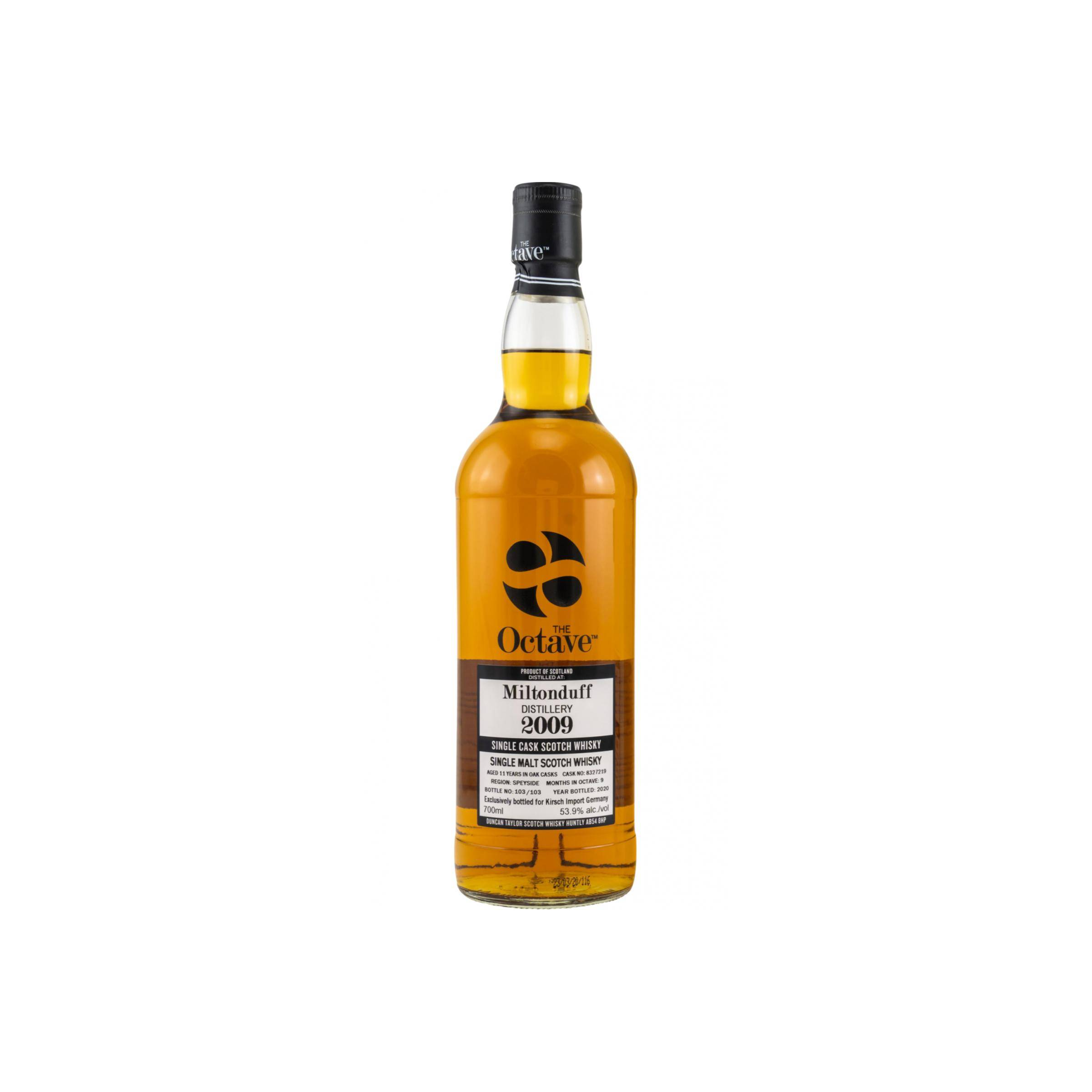 Miltonduff The Octave 2009 11 Years Single Malt Whisky