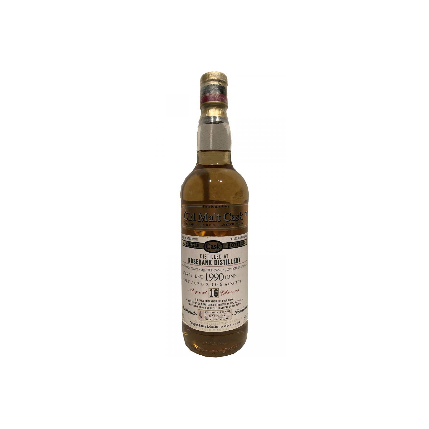 Rosebank Old Malt Cask 1990 16 Years Single Malt Whisky