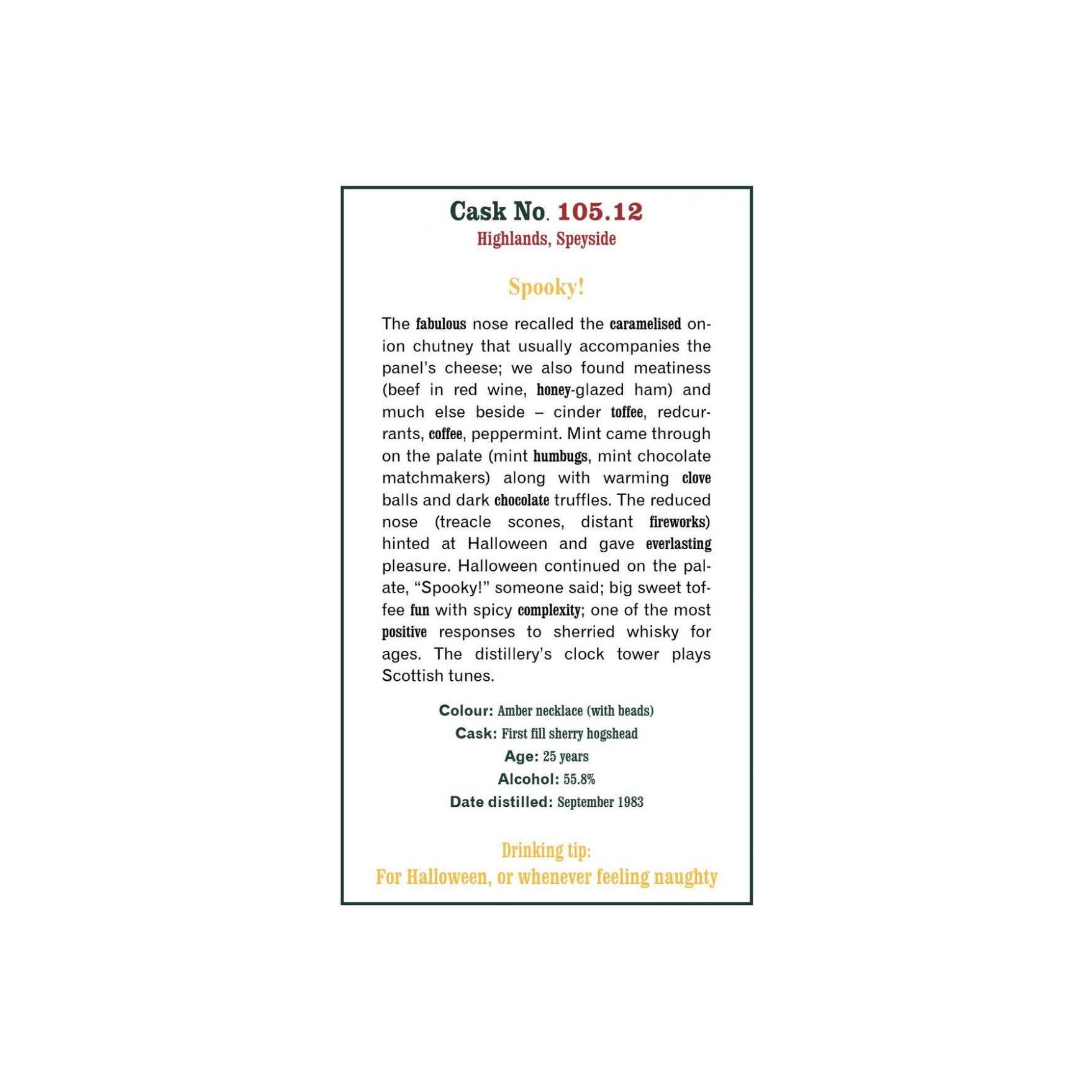 The Scotch Malt Whisky Society 1983 25 Years Single Malt Whisky