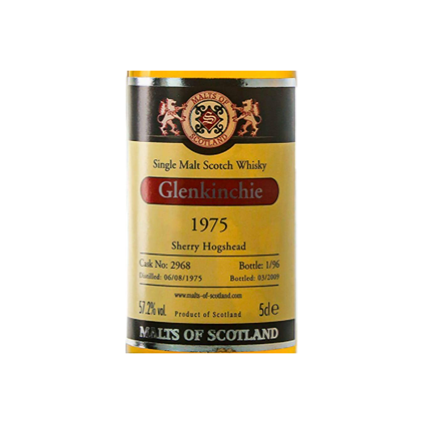 Glenkinchie 1975 33 Years Single Malt Whisky 3