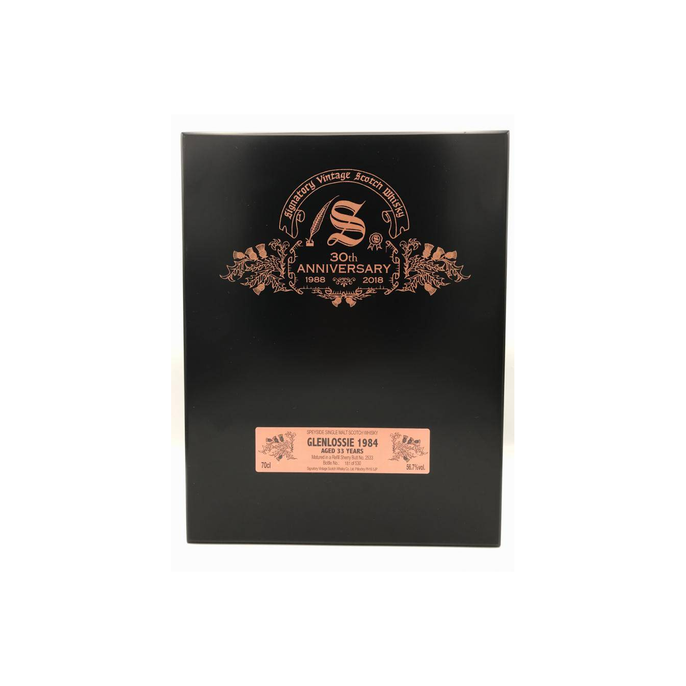 Glenlossie 1984 33 Years Single Malt Whisky 2