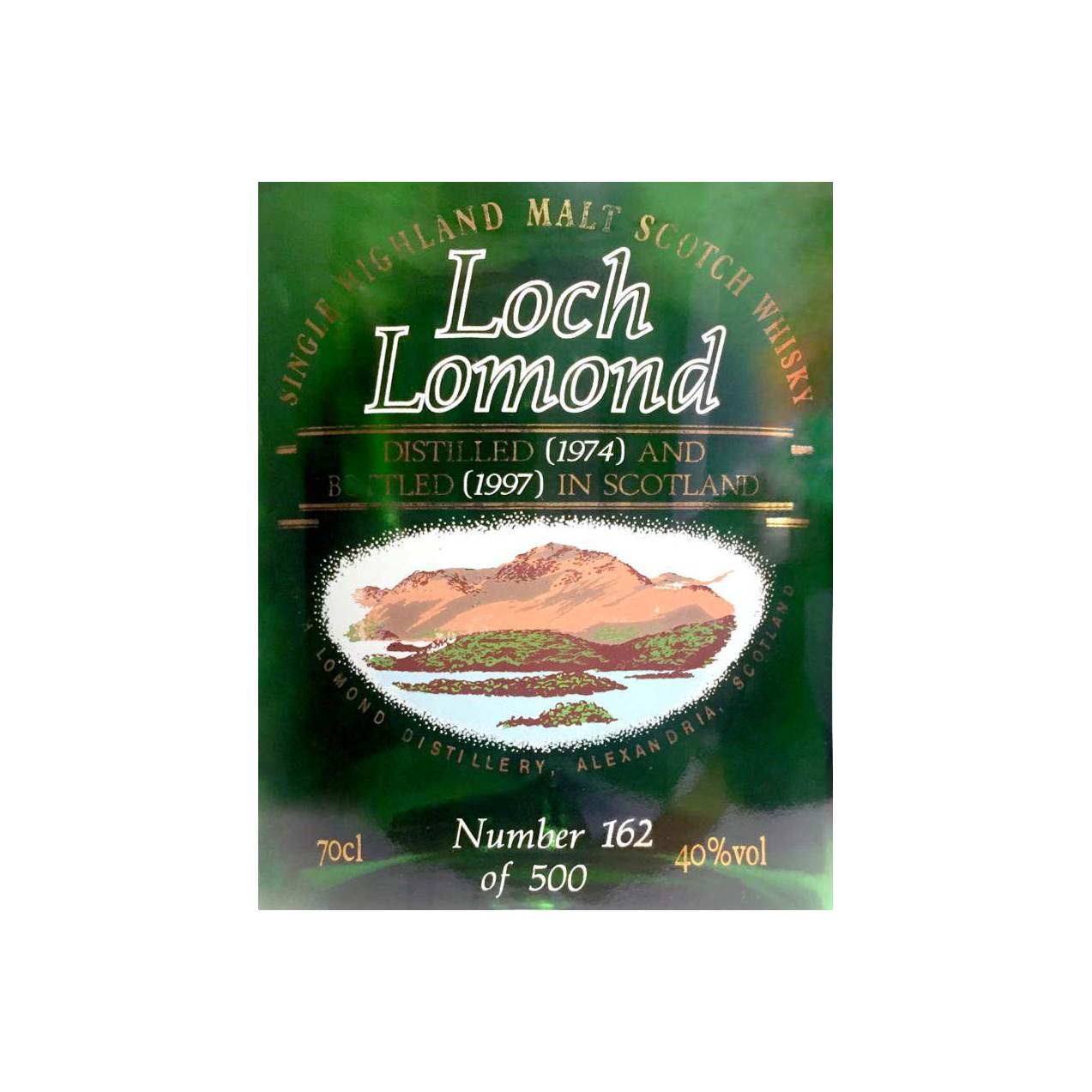 Loch Lomond 1974 23 Years Single Malt Whisky 2