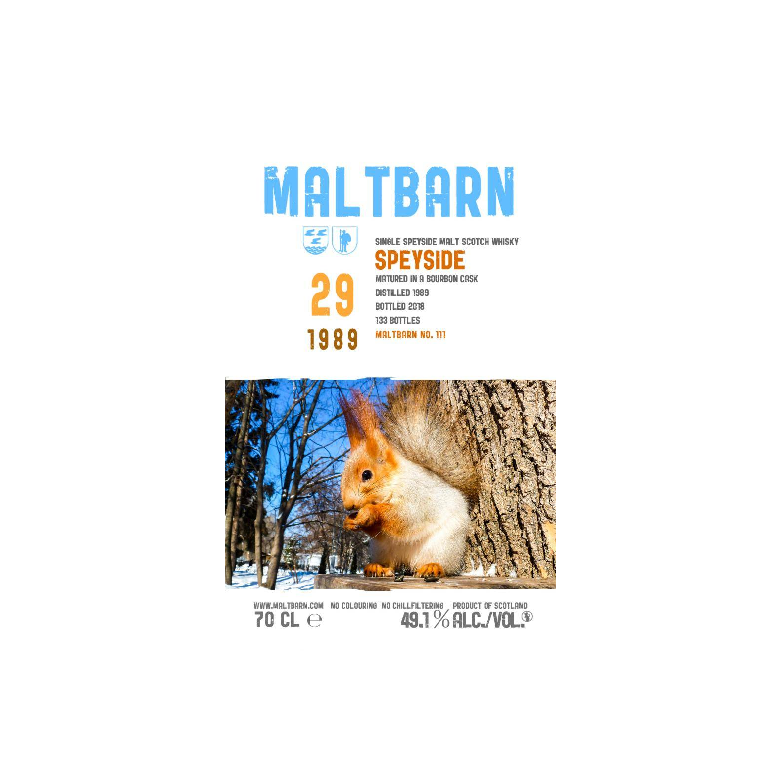 Maltbarn 1989 29 Years Single Malt Whisky 2