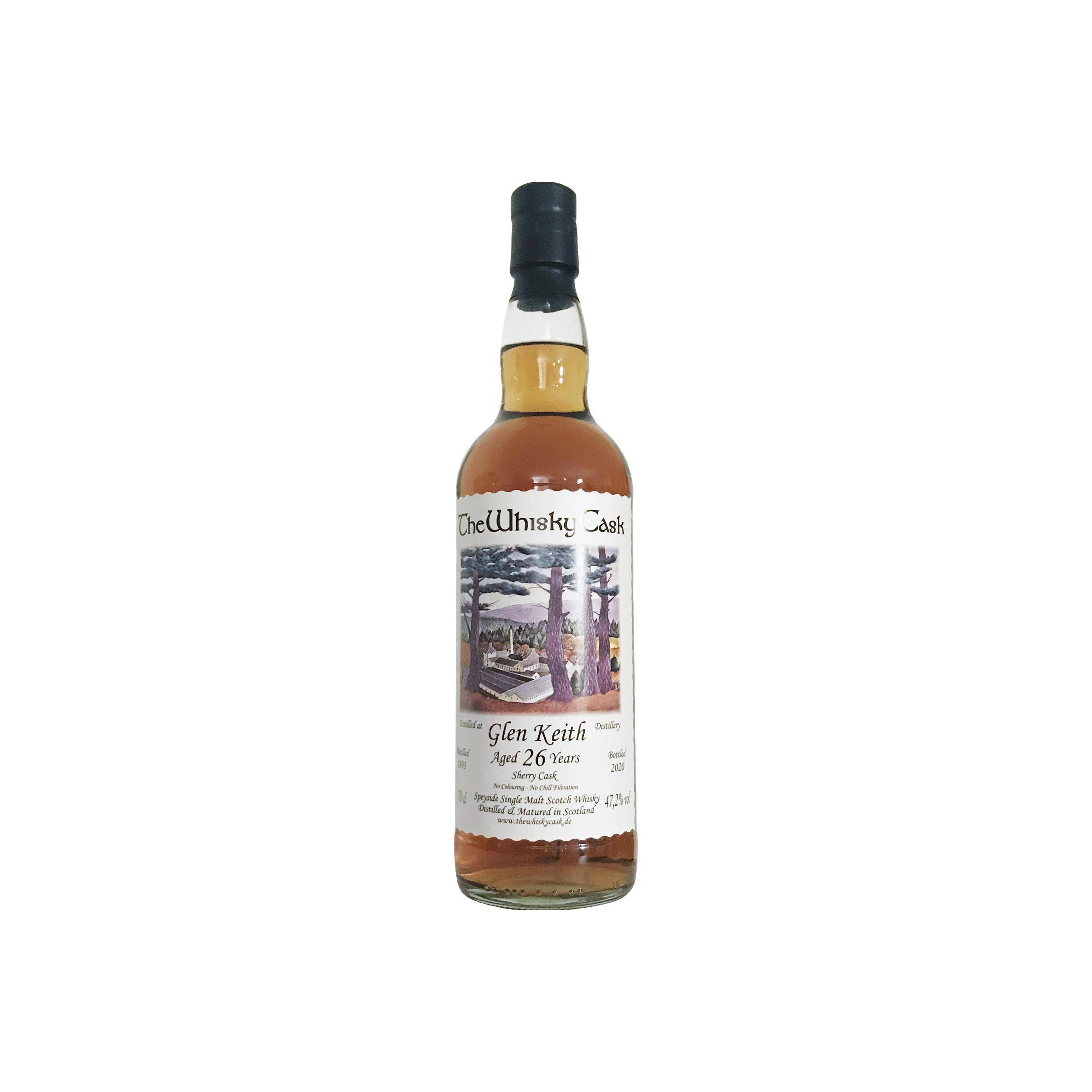 Glen Keith 1993 26 Years Single Malt Whisky