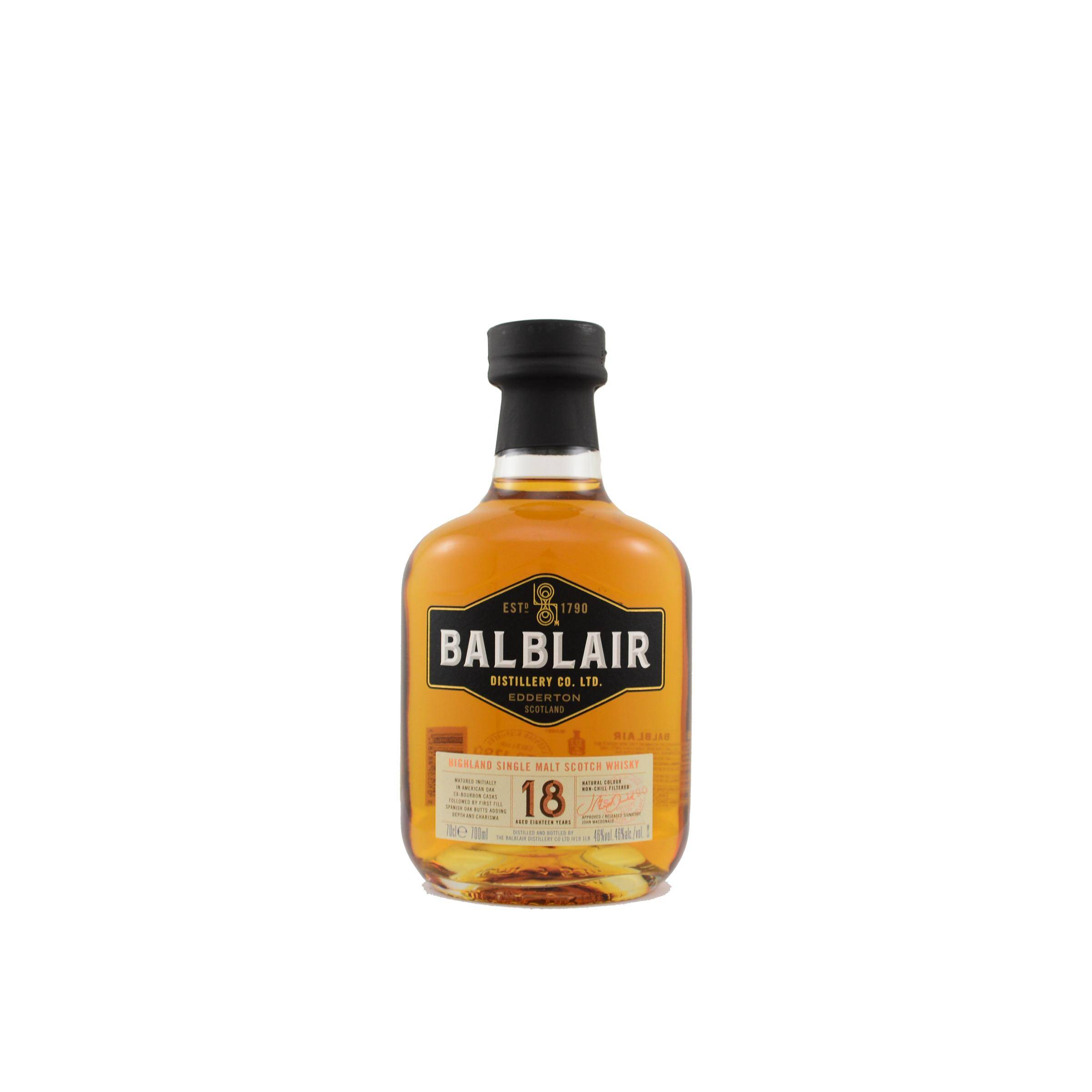 Balblair 18 Years Single Malt Whisky