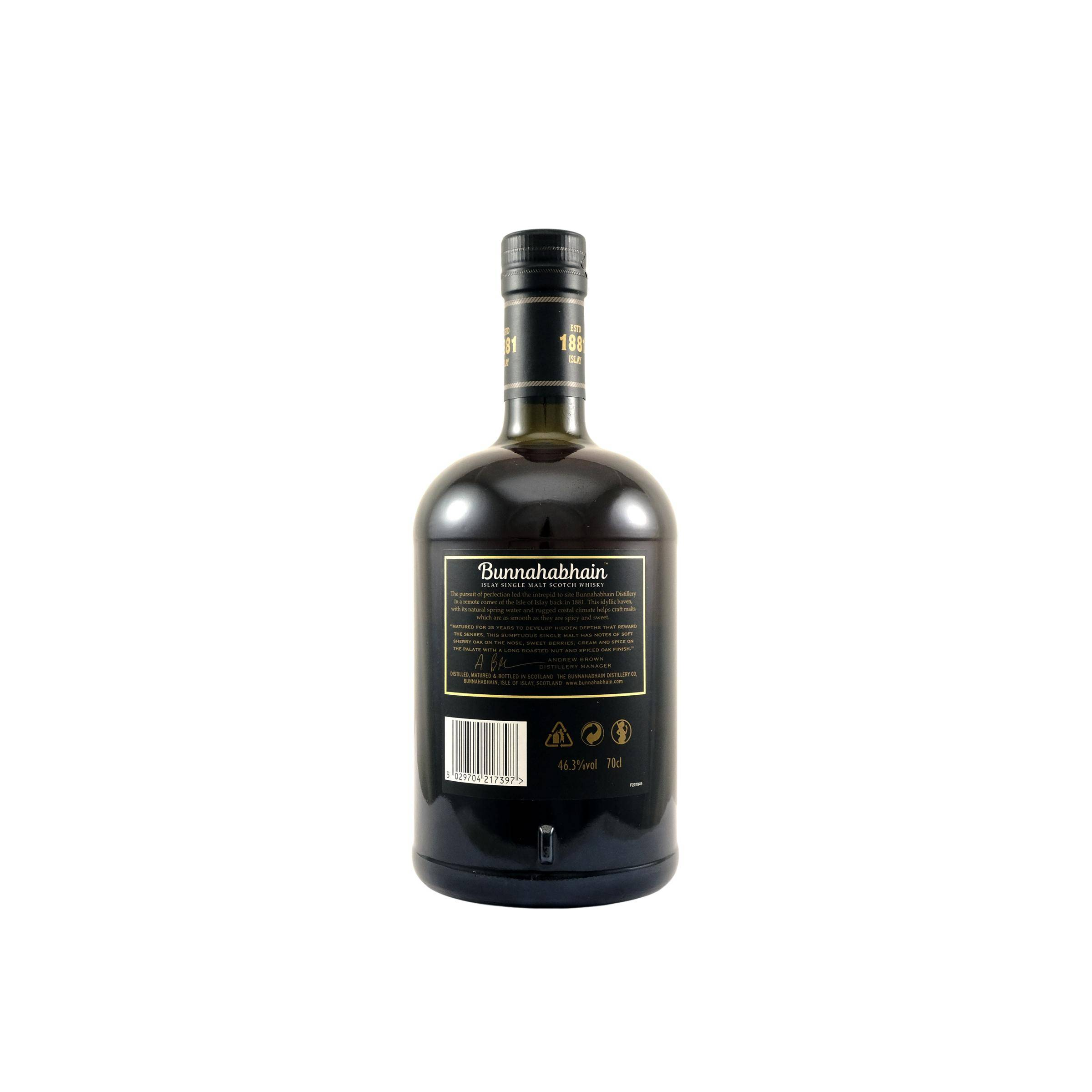 Bunnahabhain 25 Years Single Malt Whisky 2