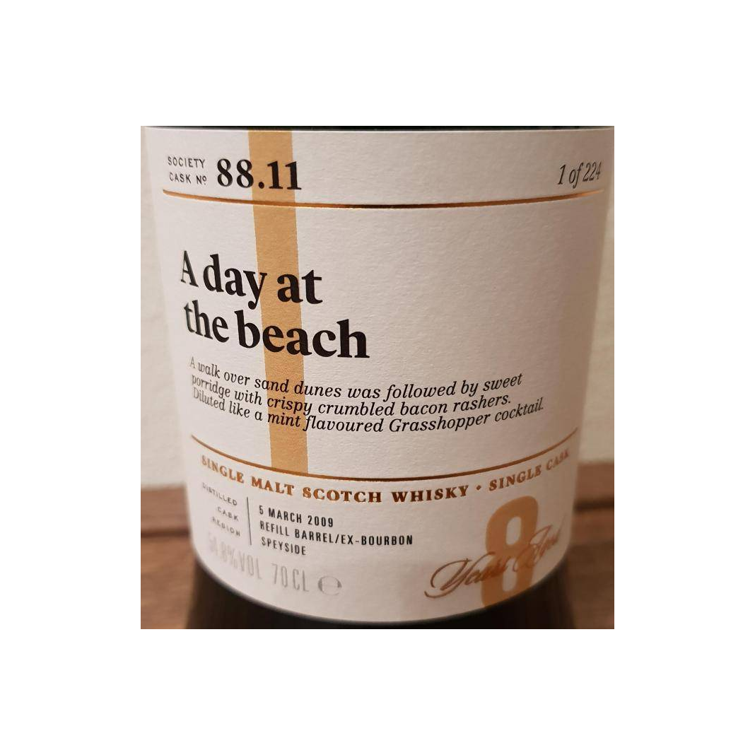 The Scotch Malt Whisky Society 2009 8 Years Single Malt Whisky 2
