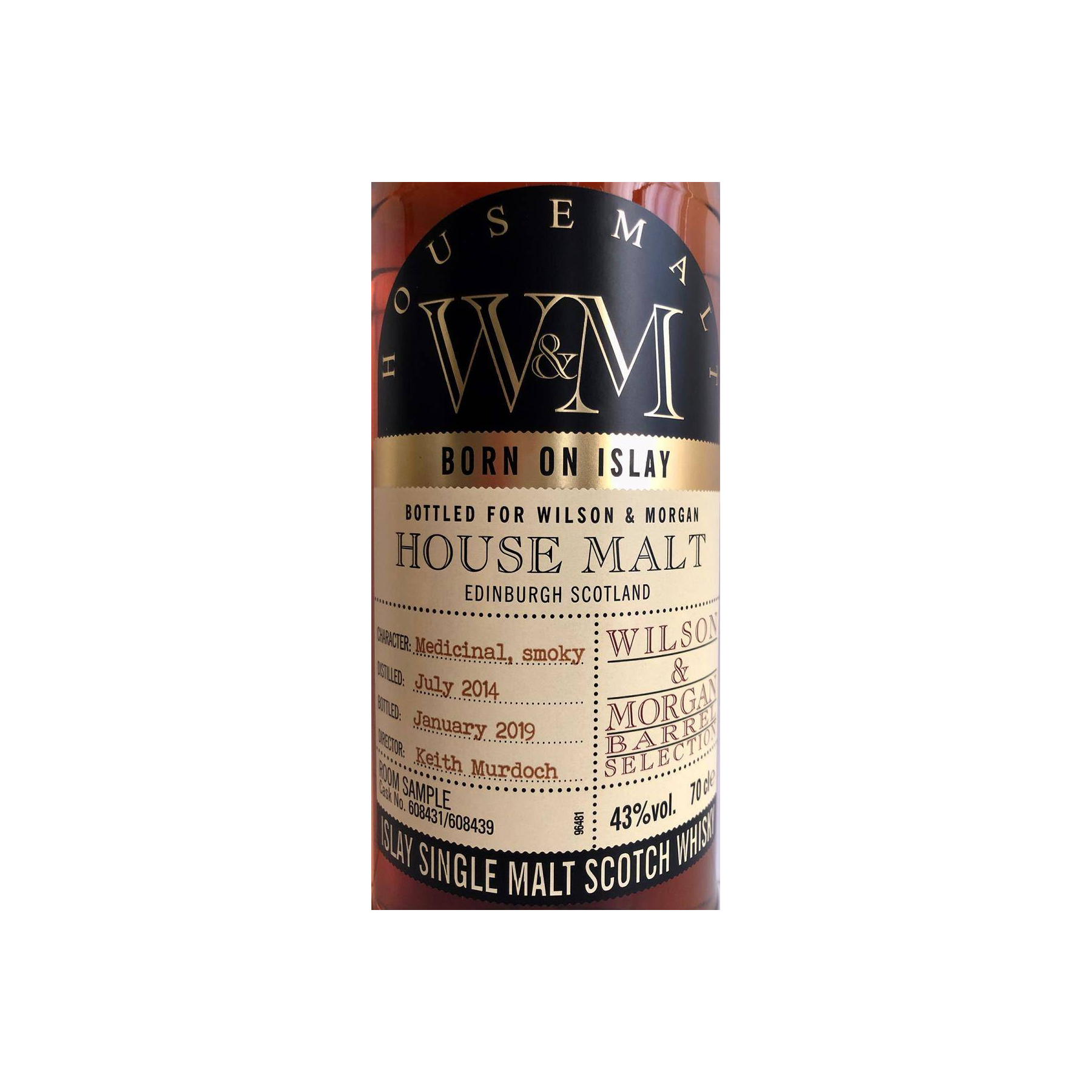 Wilson & Morgan 2014 4 Years Single Malt Whisky 3