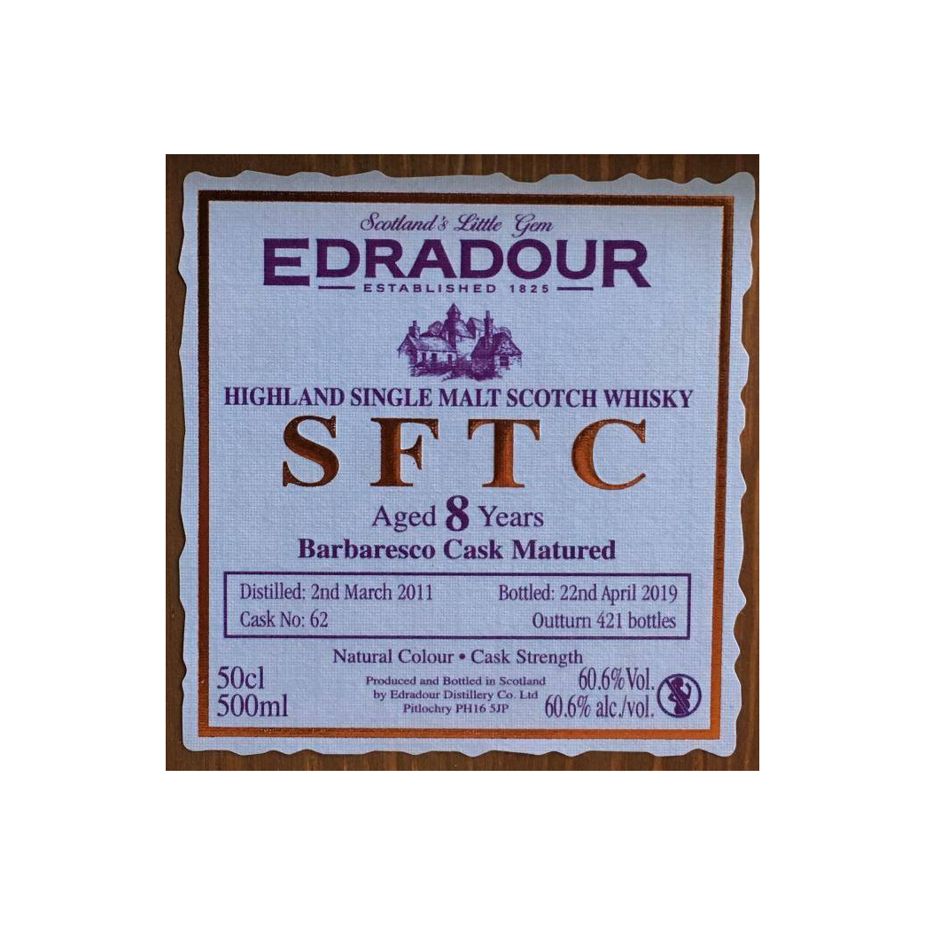 Edradour 2011 8 Years Single Malt Whisky 2