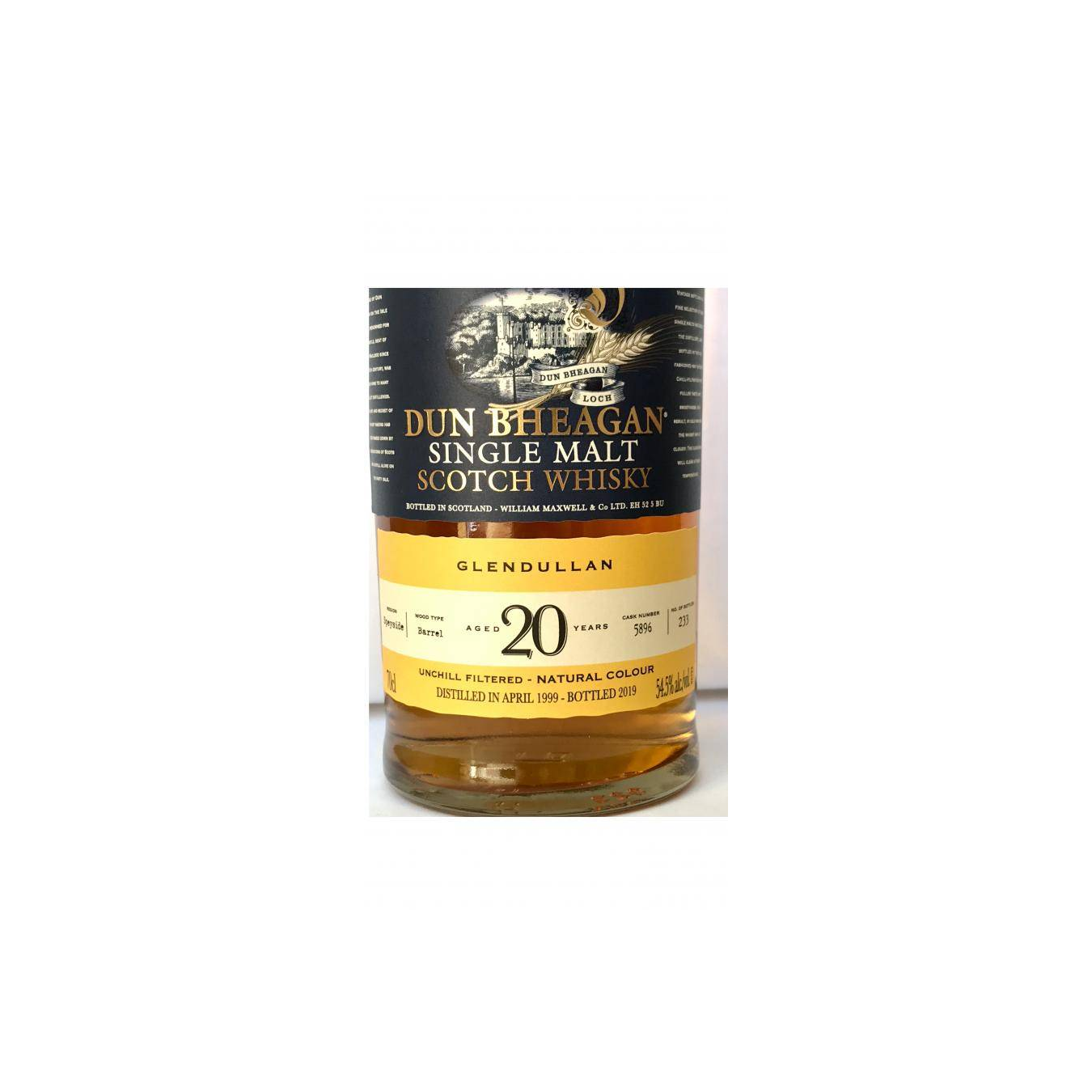 Glendullan 1999 20 Years Single Malt Whisky 3