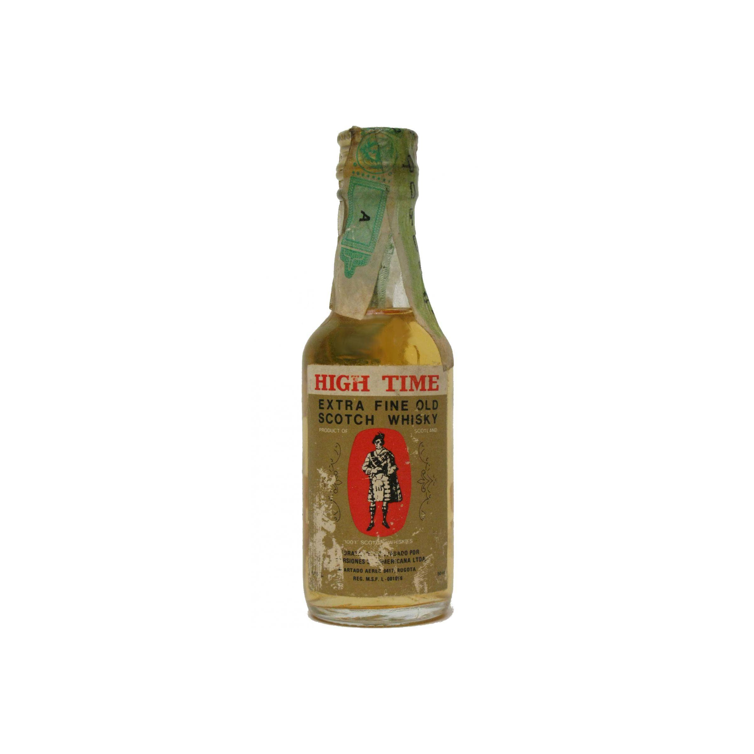 High Time Extra Fine Old Scotch Whisky
