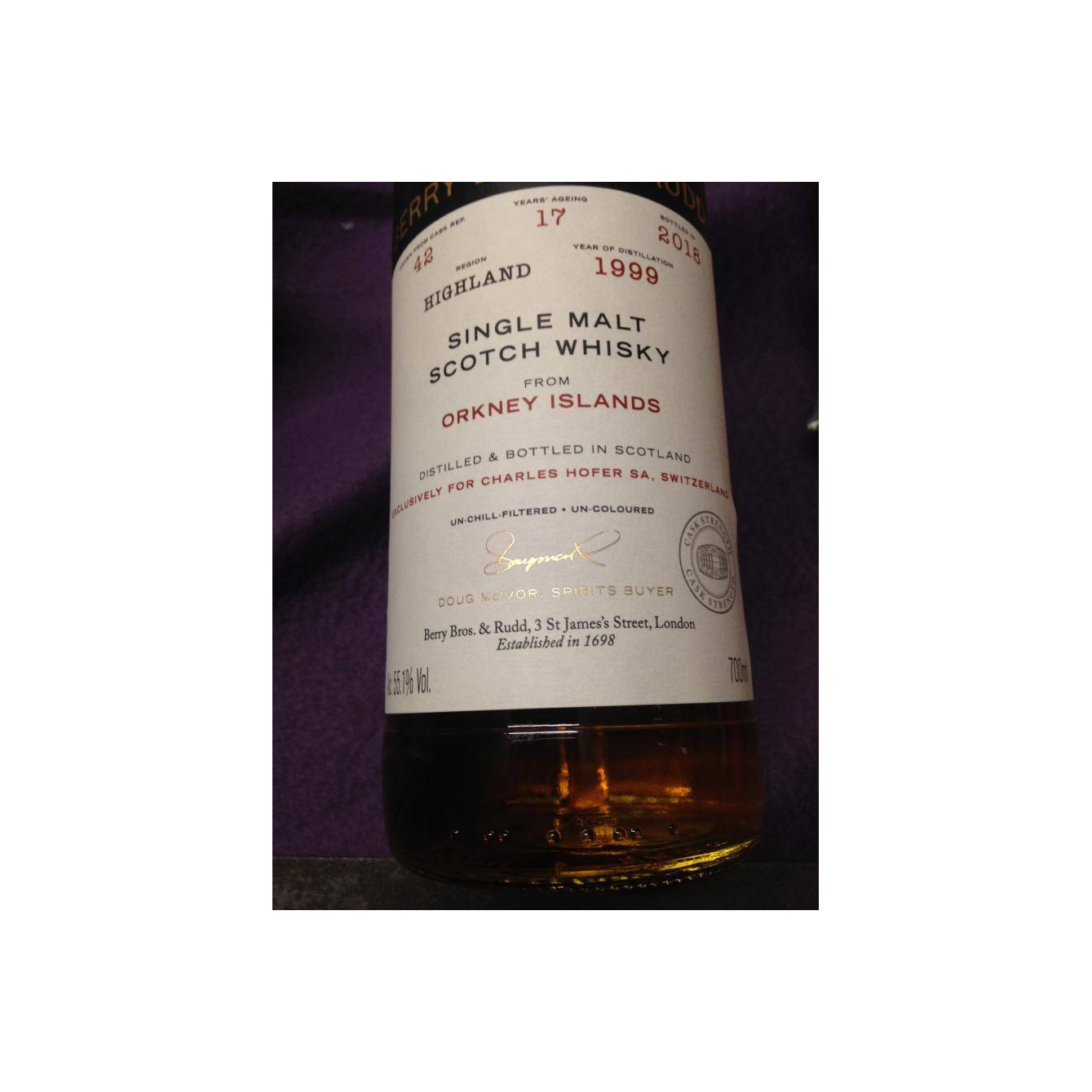 Berry Bros. & Rudd 1999 17 Years Single Malt Whisky 2