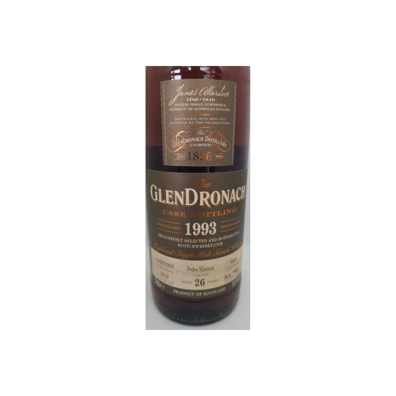 GlenDronach 1993 26 Years Single Malt Whisky 2