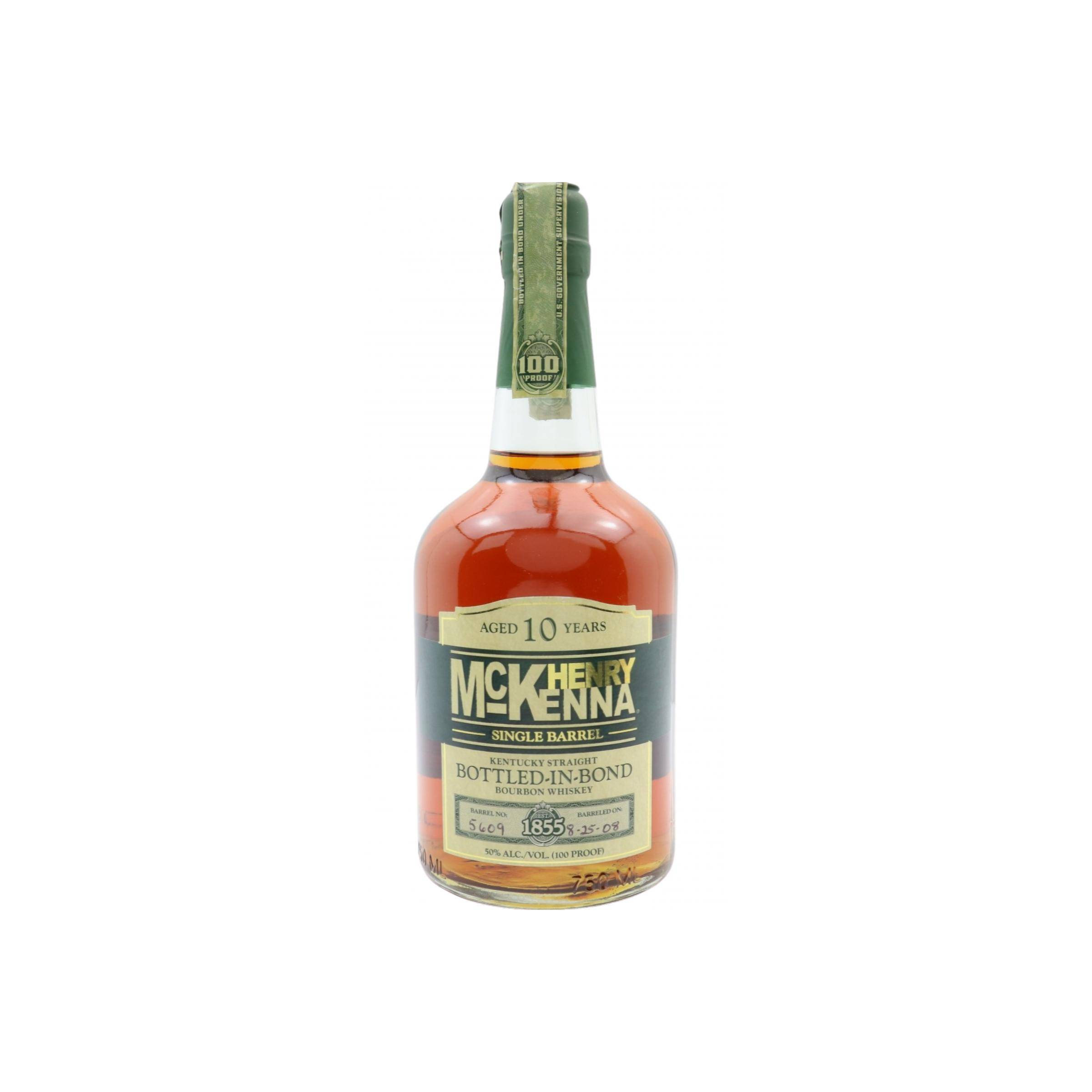 Henry McKenna Single Cask 2008 10 Years Bourbon Whisky