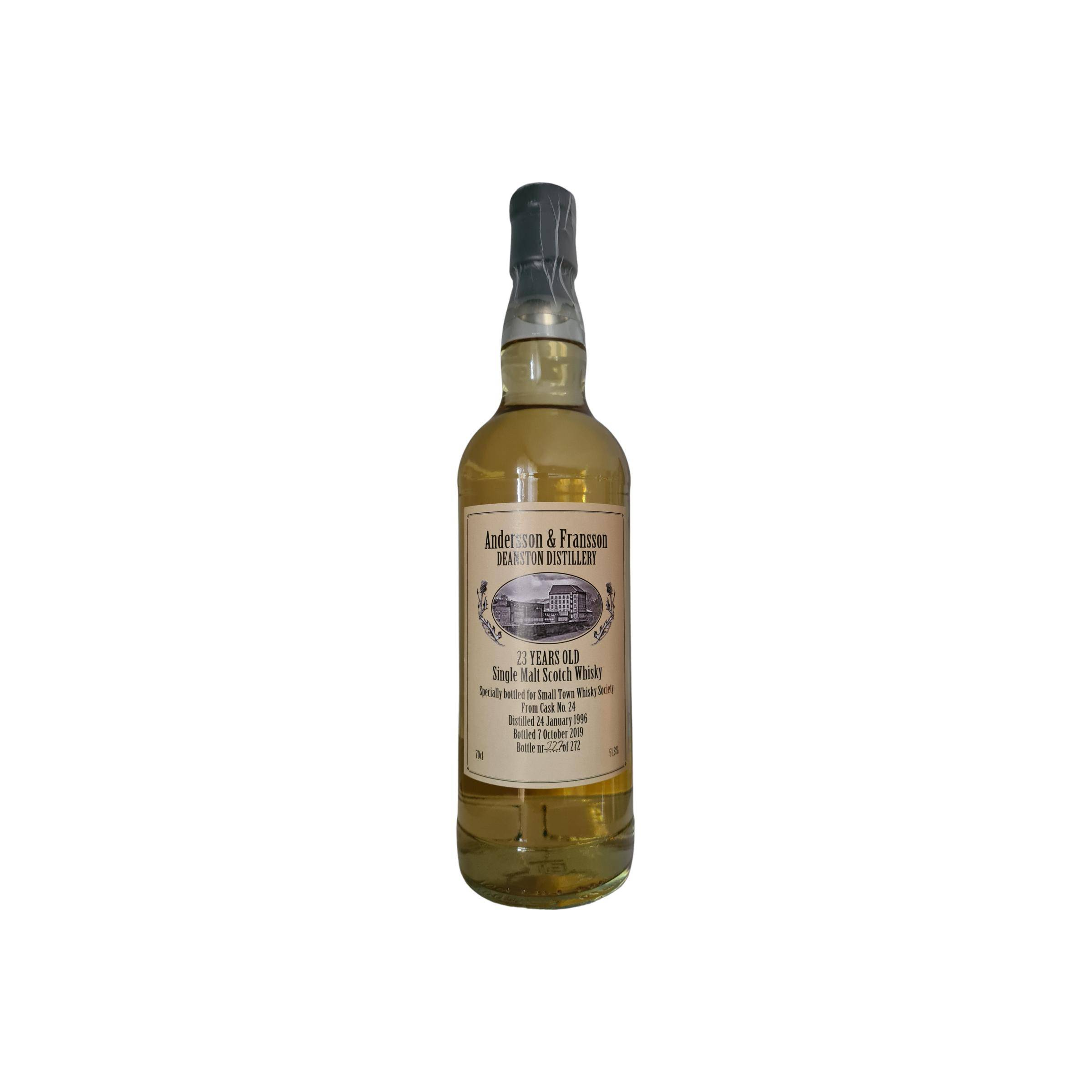 Deanston Private Bottling 1996 23 Years Single Malt Whisky