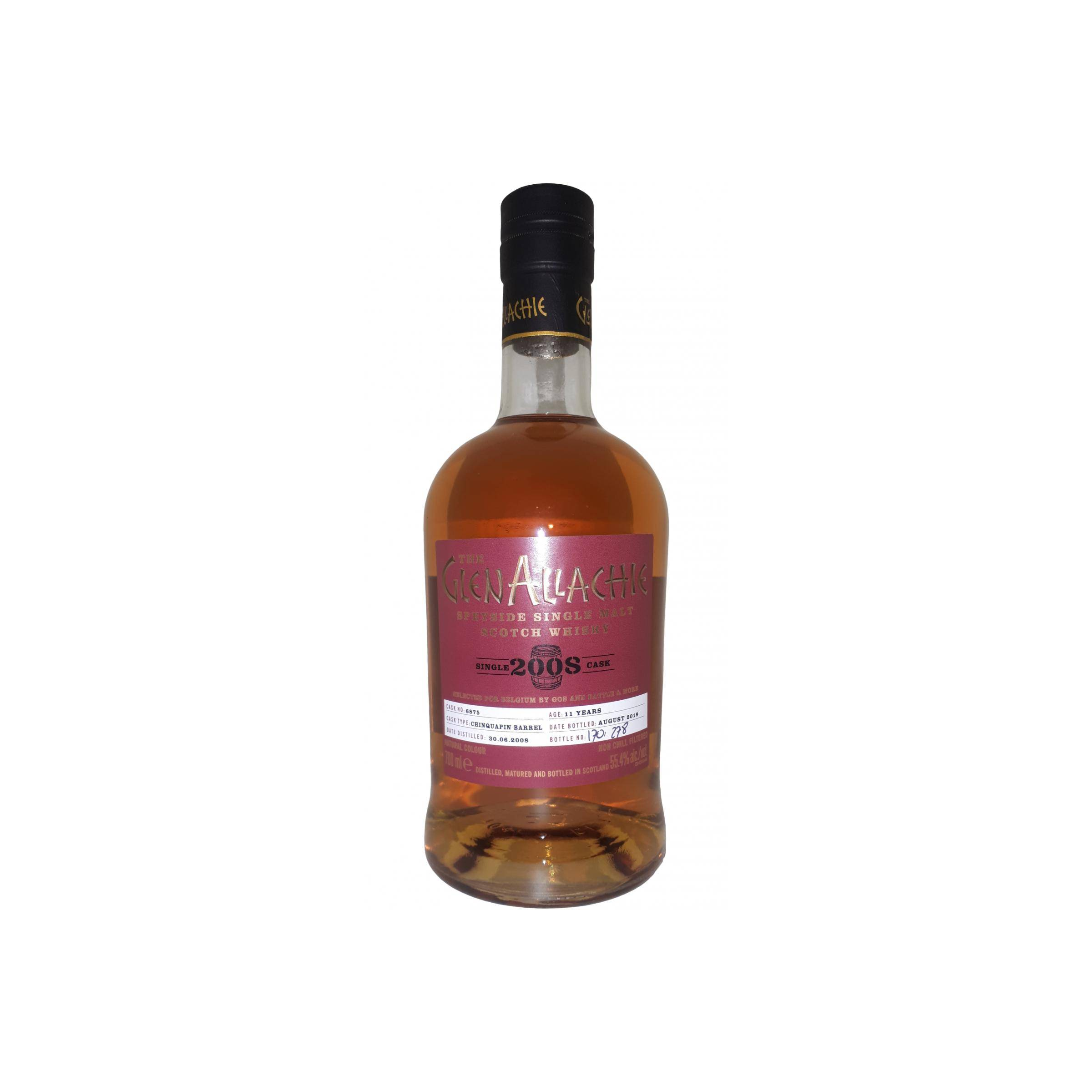 The GlenAllachie Single Cask 2008 11 Years Single Malt Whisky