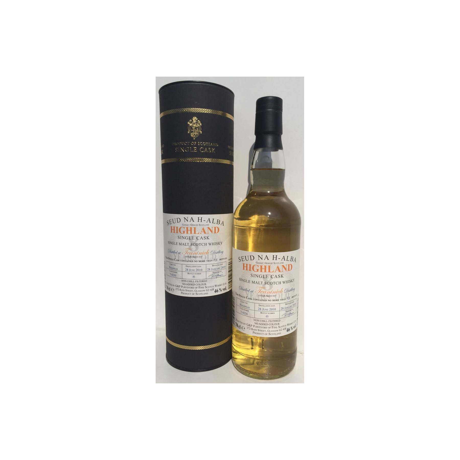 Teaninich 2010 8 Years Single Malt Whisky 3