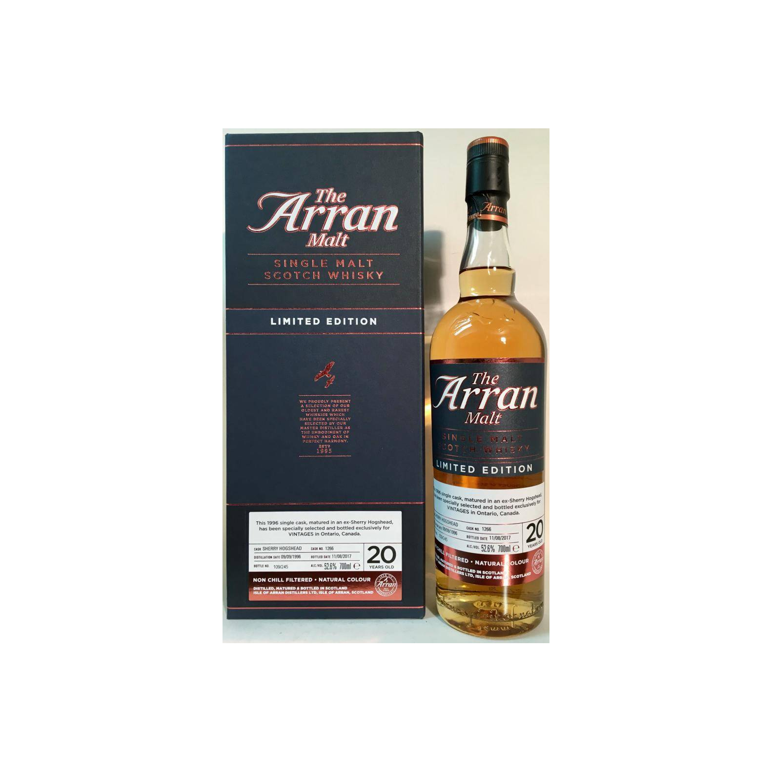 Arran Limited Edition 1996 20 Years Single Malt Whisky 3