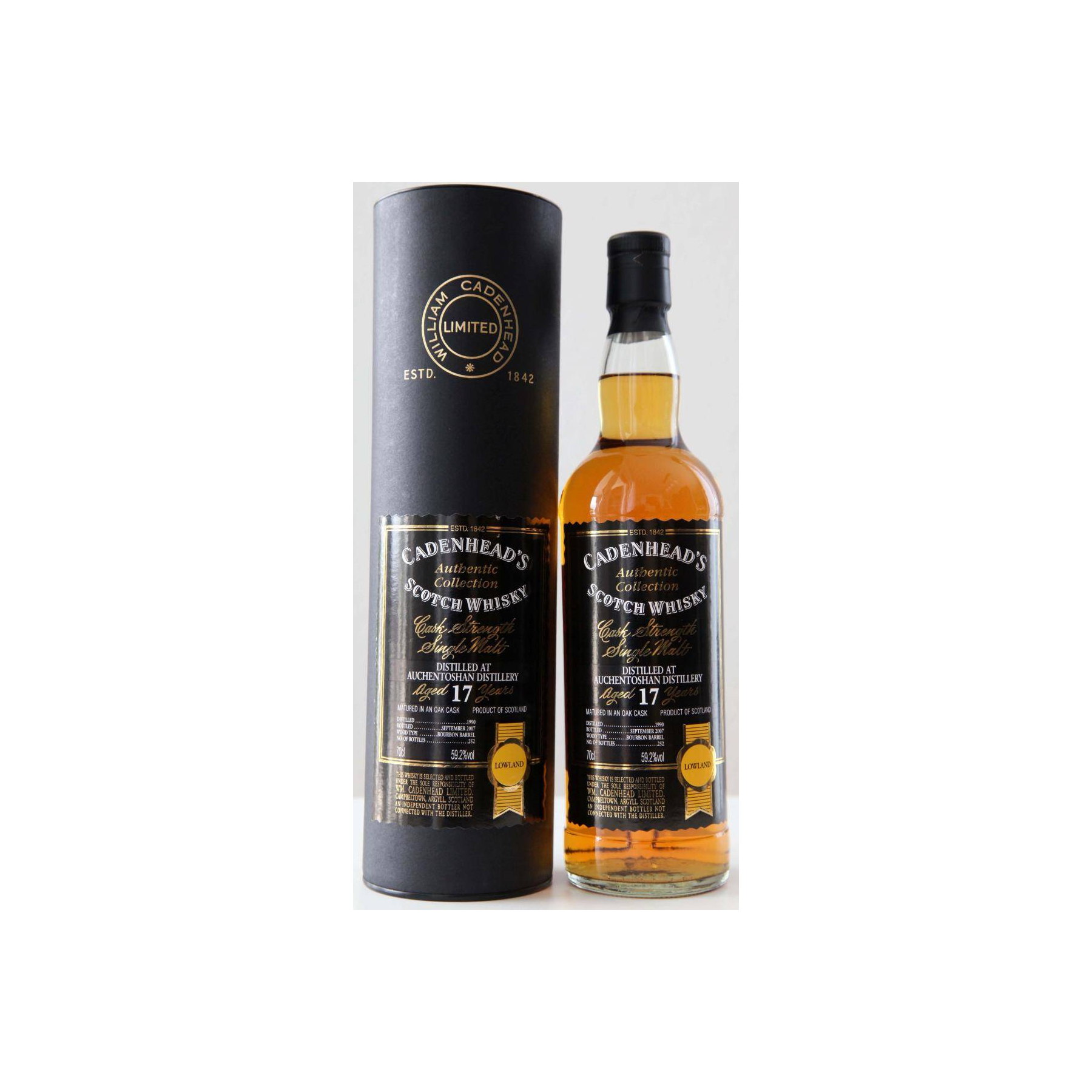 Auchentoshan Authentic Collection 1990 17 Years Single Malt Whisky 2