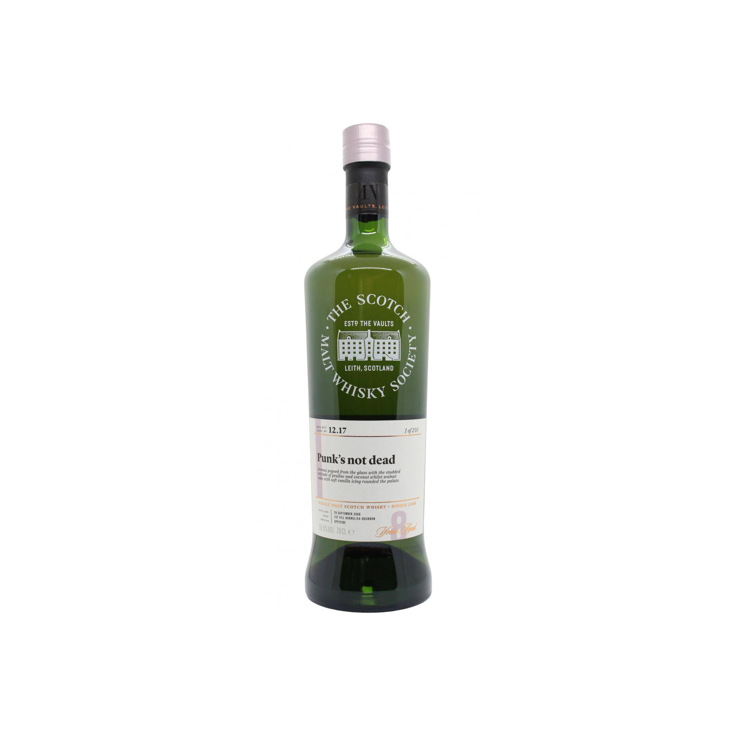 The Scotch Malt Whisky Society 2009 8 Years Single Malt Whisky