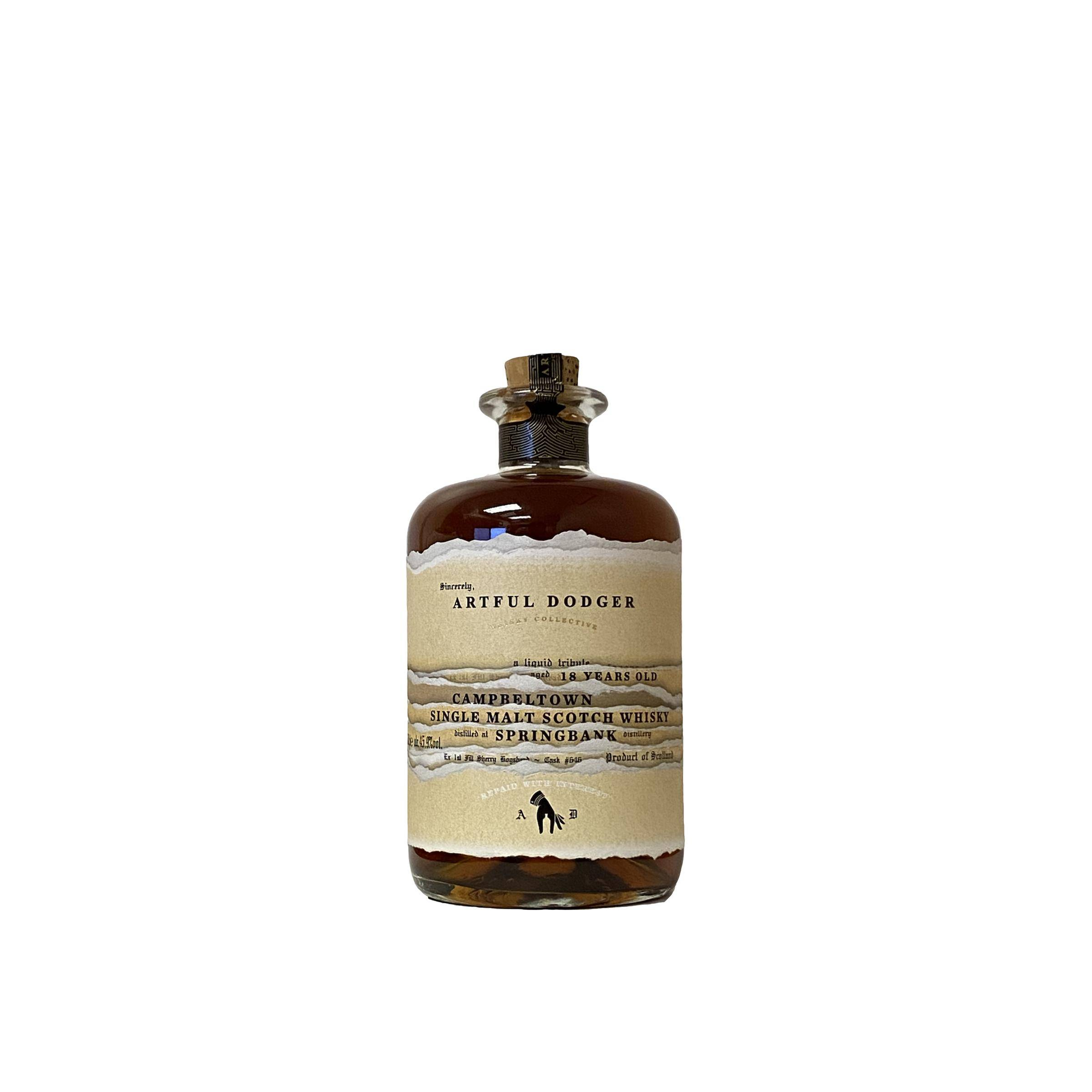 Springbank 18 Years Single Malt Whisky