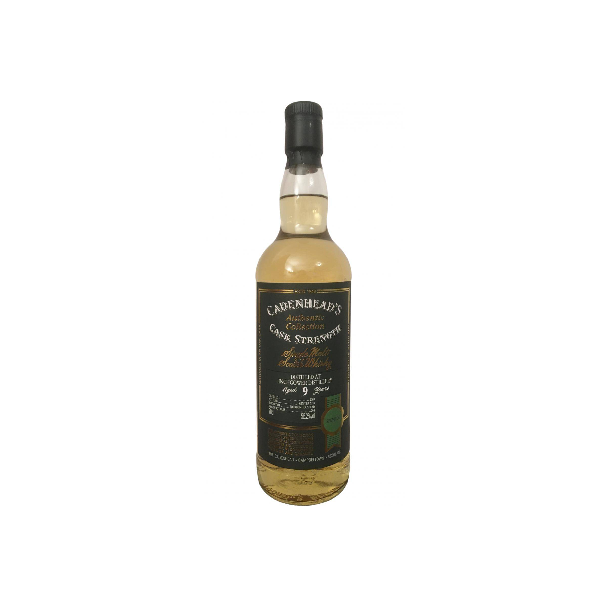 Inchgower Authentic Collection 2009 9 Years Single Malt Whisky