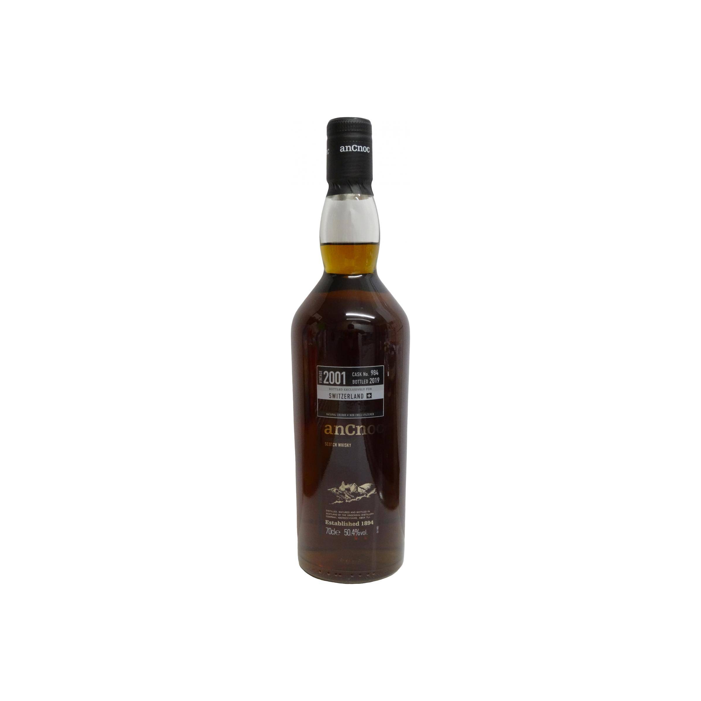 An Cnoc 2001 18 Years Single Malt Whisky