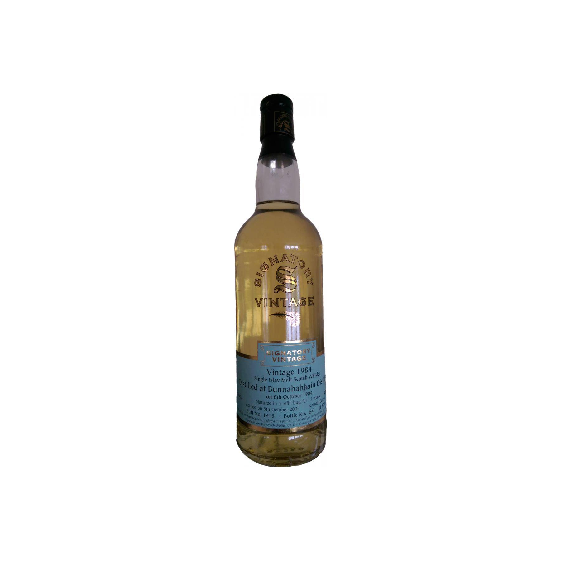 Bunnahabhain Vintage Collection 1984 17 Years Single Malt Whisky