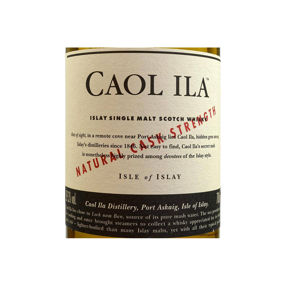Caol Ila Single Malt Whisky 2