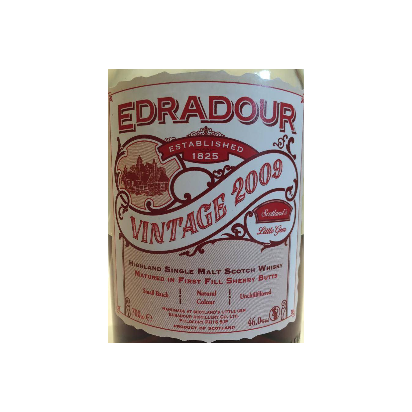 Edradour 2009 10 Years Single Malt Whisky 3