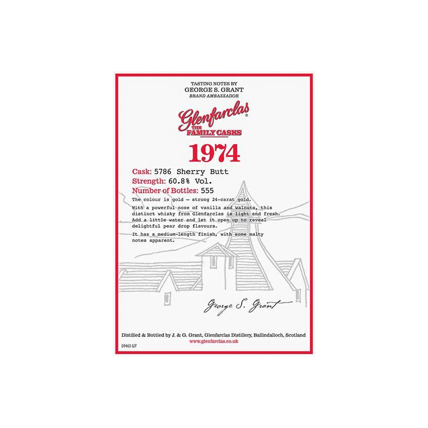 Glenfarclas 1974 32 Years Single Malt Whisky 2