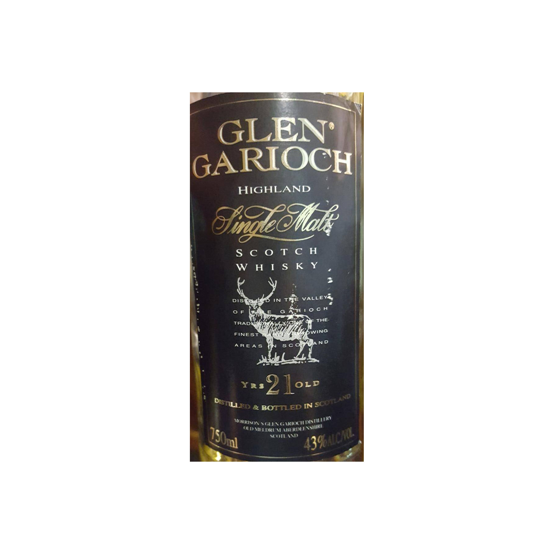 Glen Garioch 1973 21 Years Single Malt Whisky