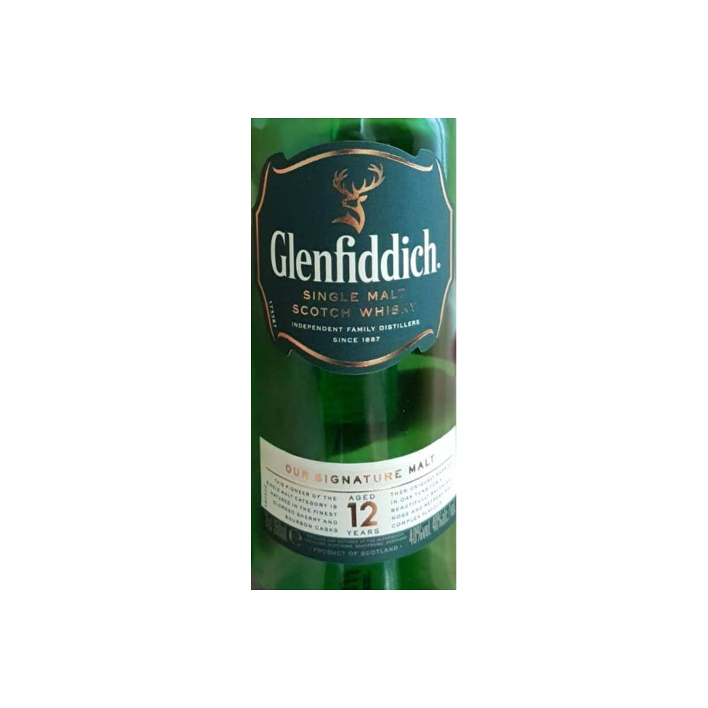 Glenfiddich 12 Years Single Malt Whisky 2