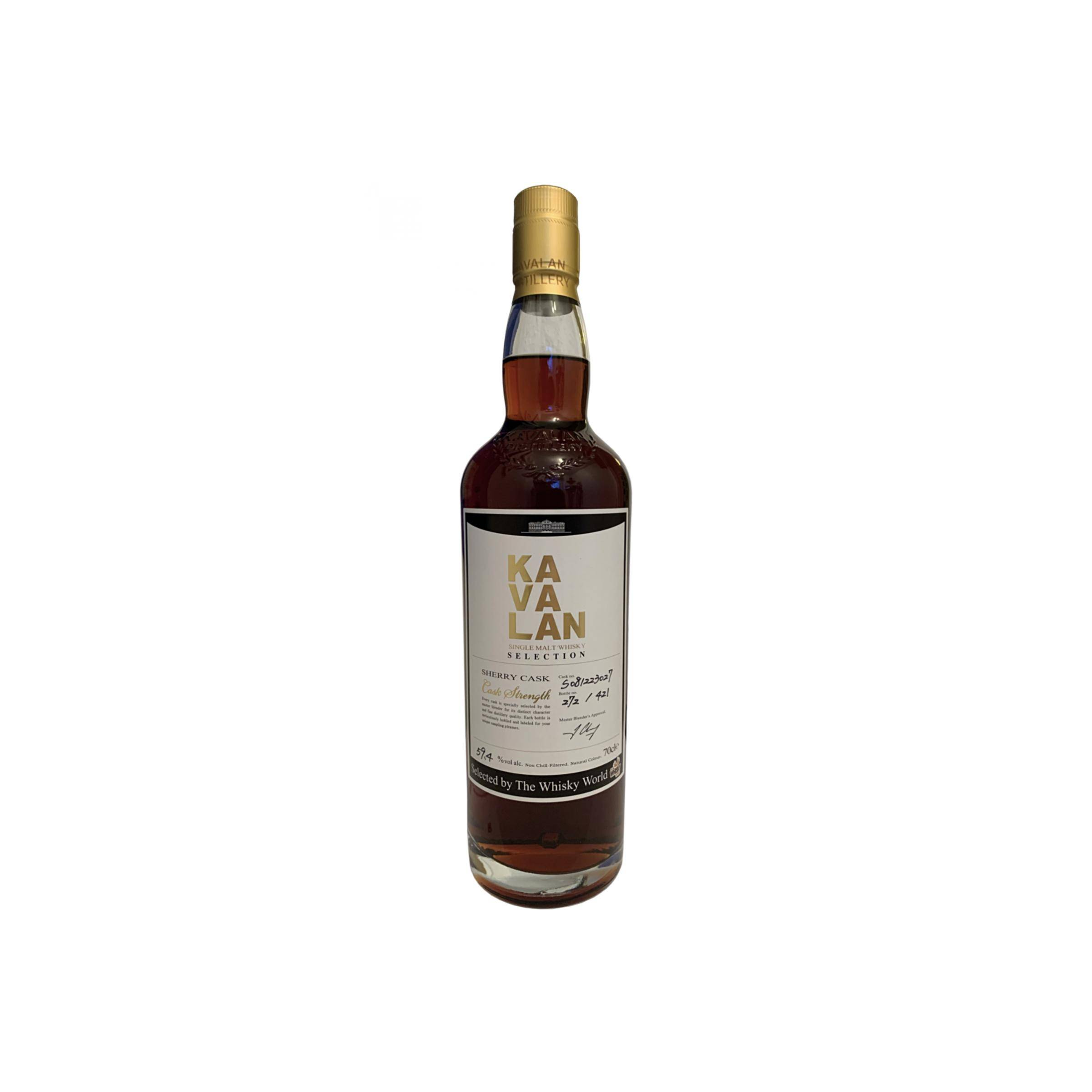 Kavalan Sherry Cask 2008 10 Years Single Malt Whisky