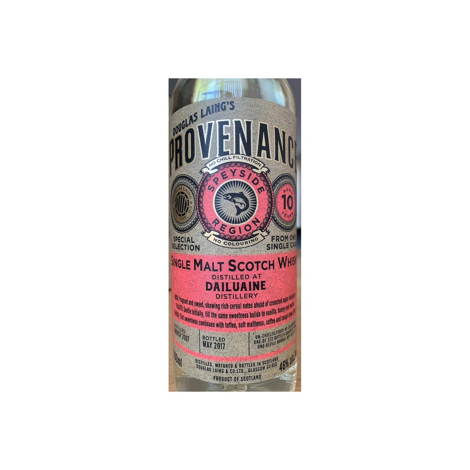 Dailuaine 2007 10 Years Single Malt Whisky 3