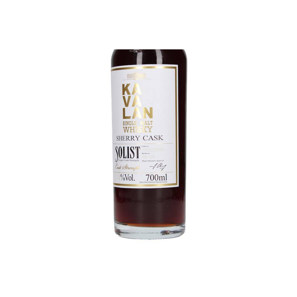 Kavalan Sherry Cask 2010 7 Years Single Malt Whisky 2