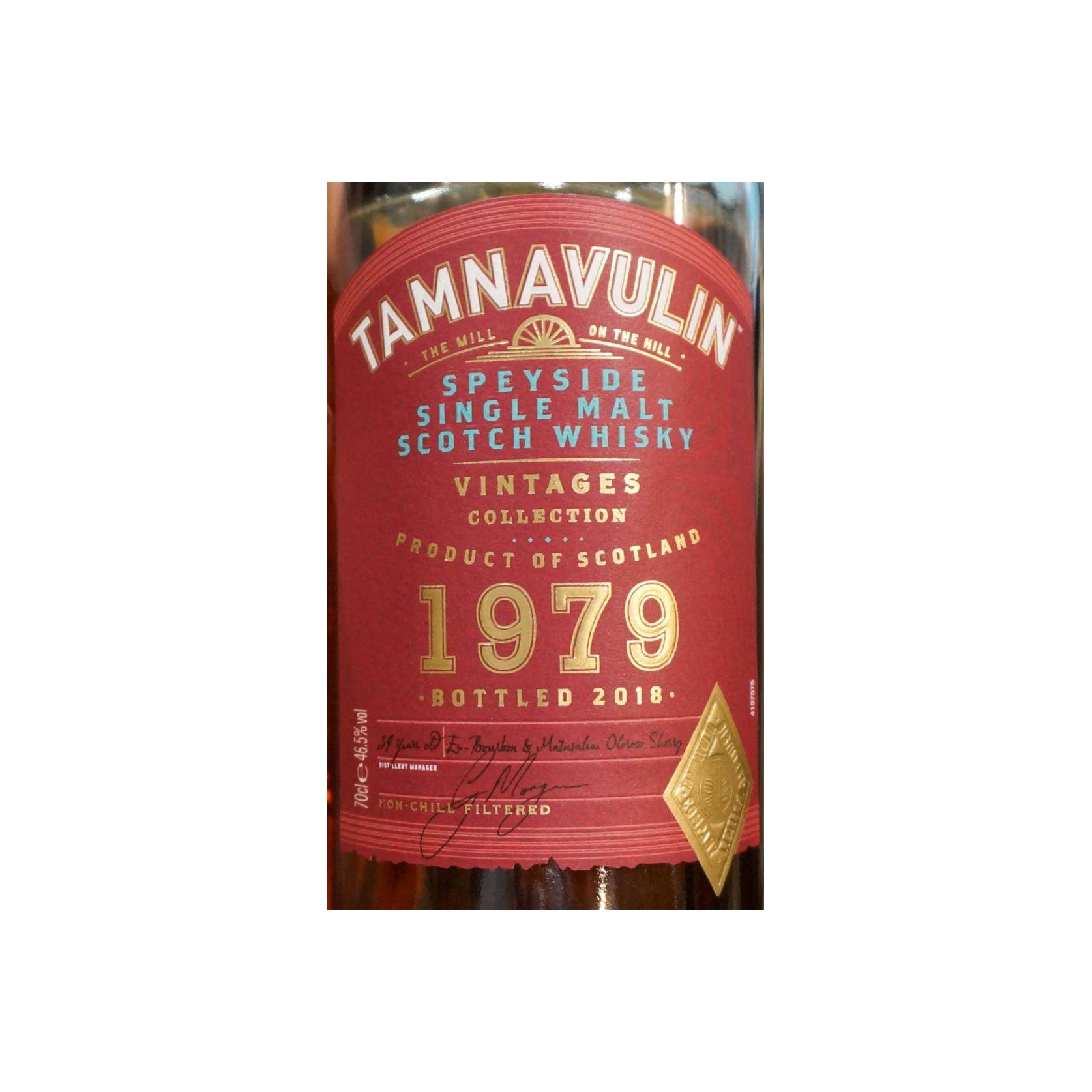 Tamnavulin 1979 39 Years Single Malt Whisky