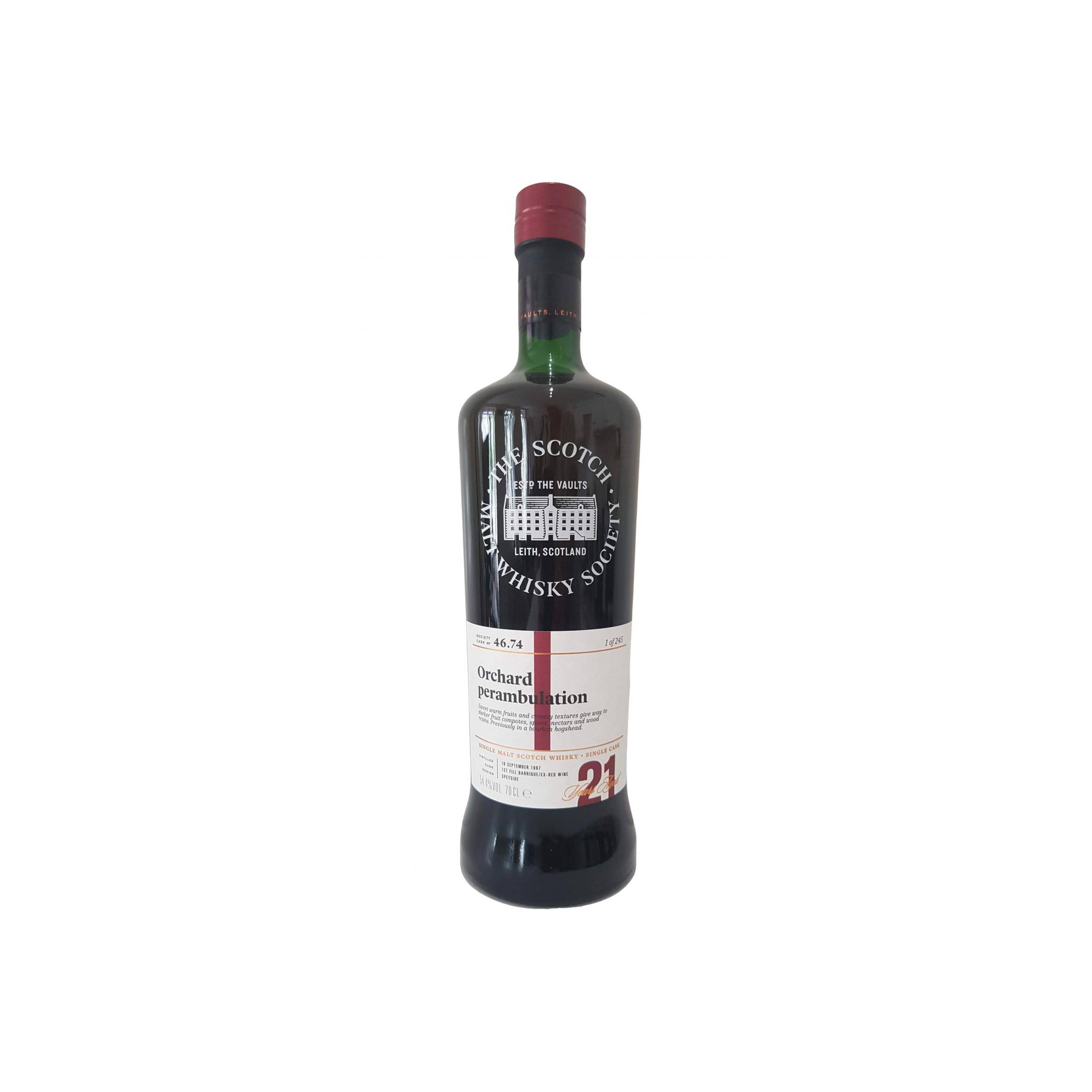 The Scotch Malt Whisky Society 1997 21 Years Single Malt Whisky