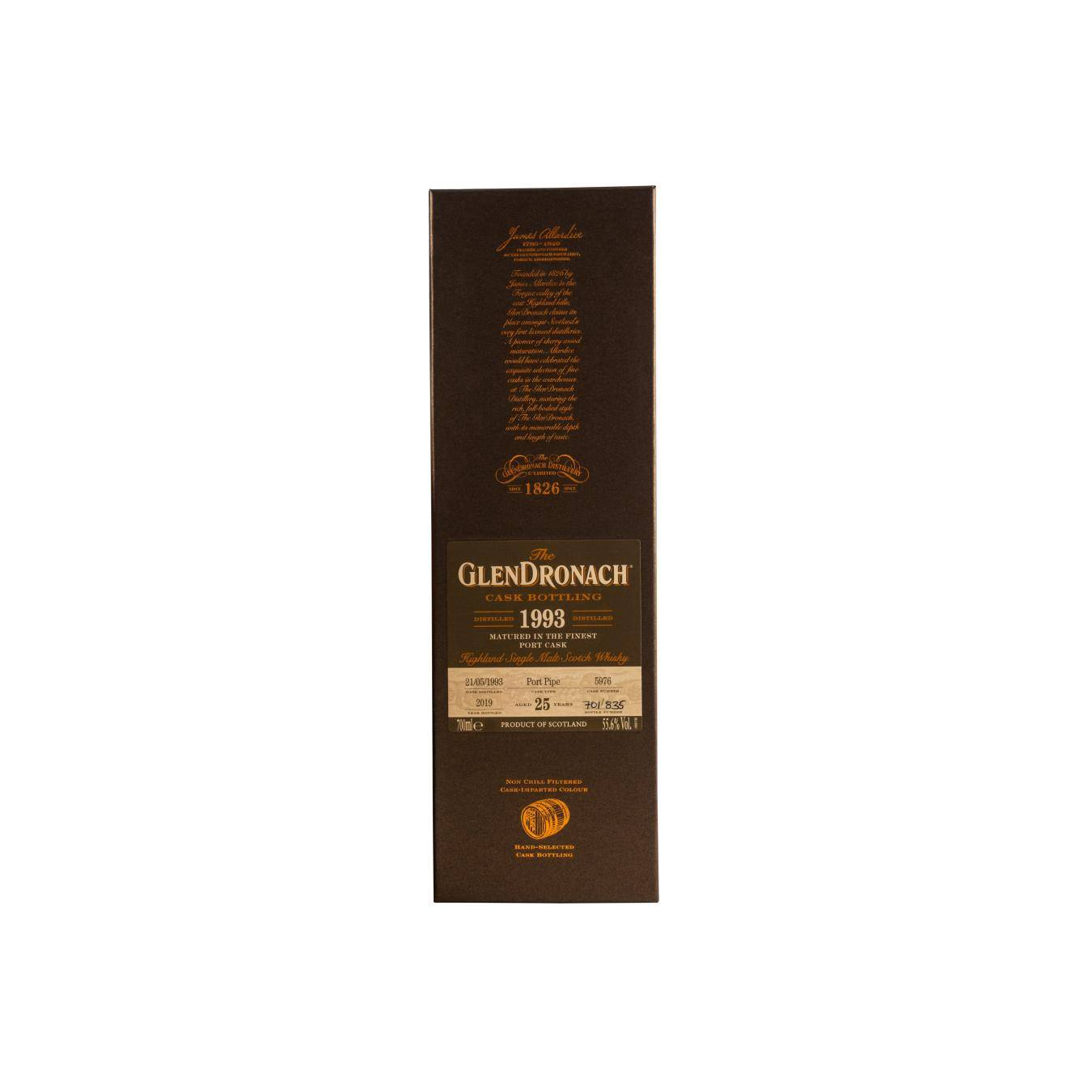 GlenDronach 1993 25 Years Single Malt Whisky 3