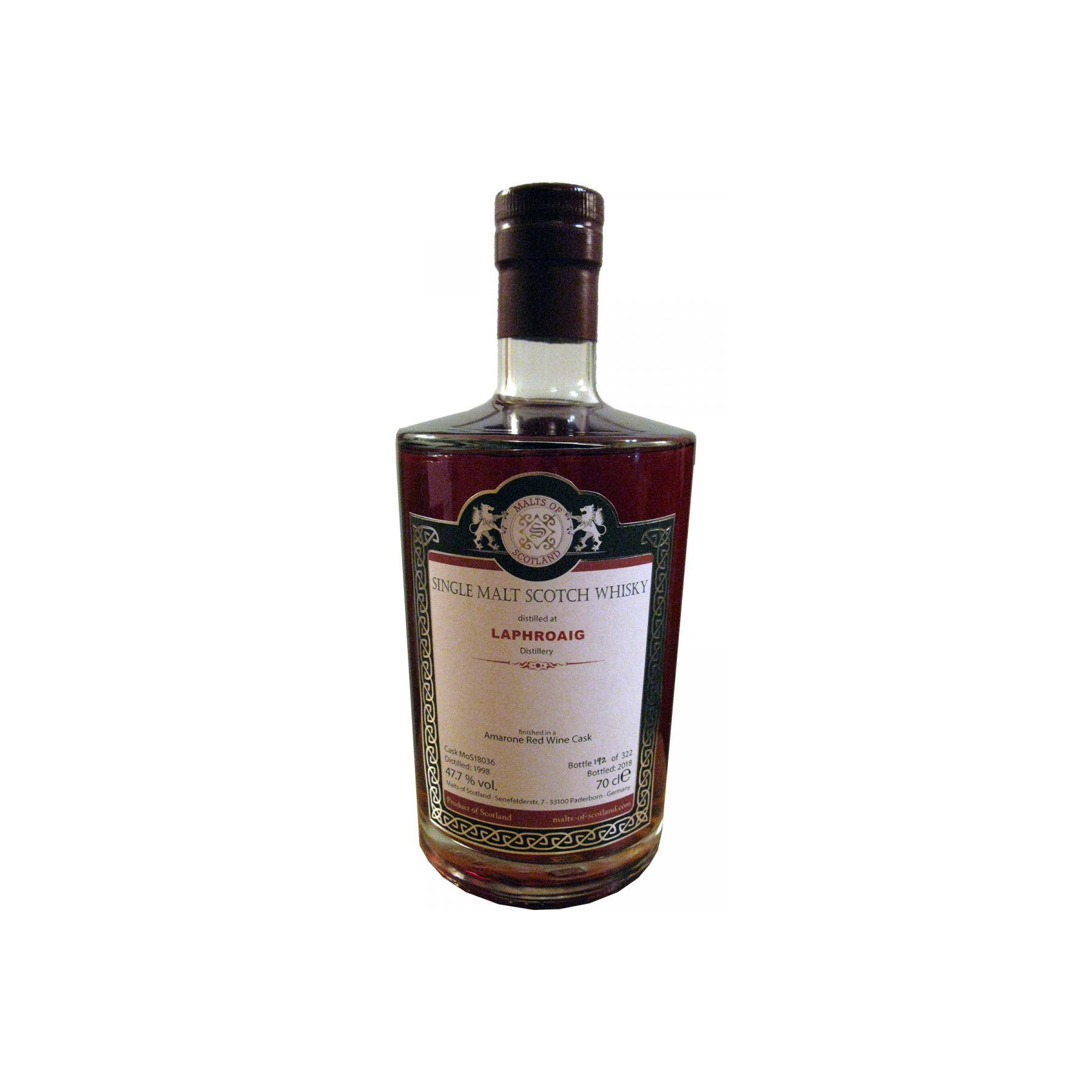 Laphroaig 1998 20 Years Single Malt Whisky