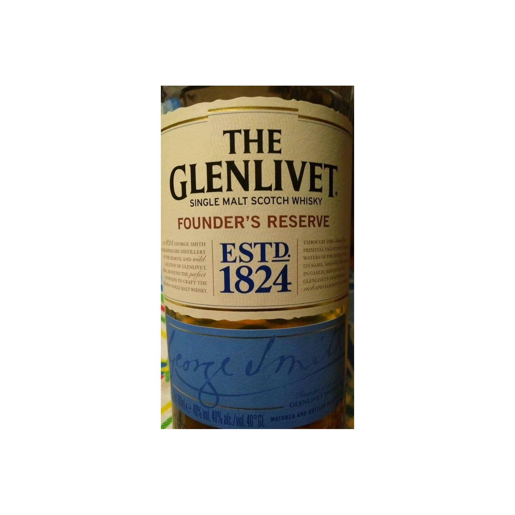 The Glenlivet Single Malt Whisky 2