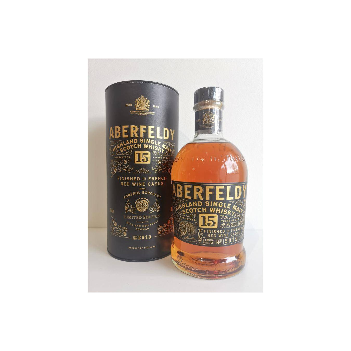 Aberfeldy Limited Edition 15 Years Single Malt Whisky 3