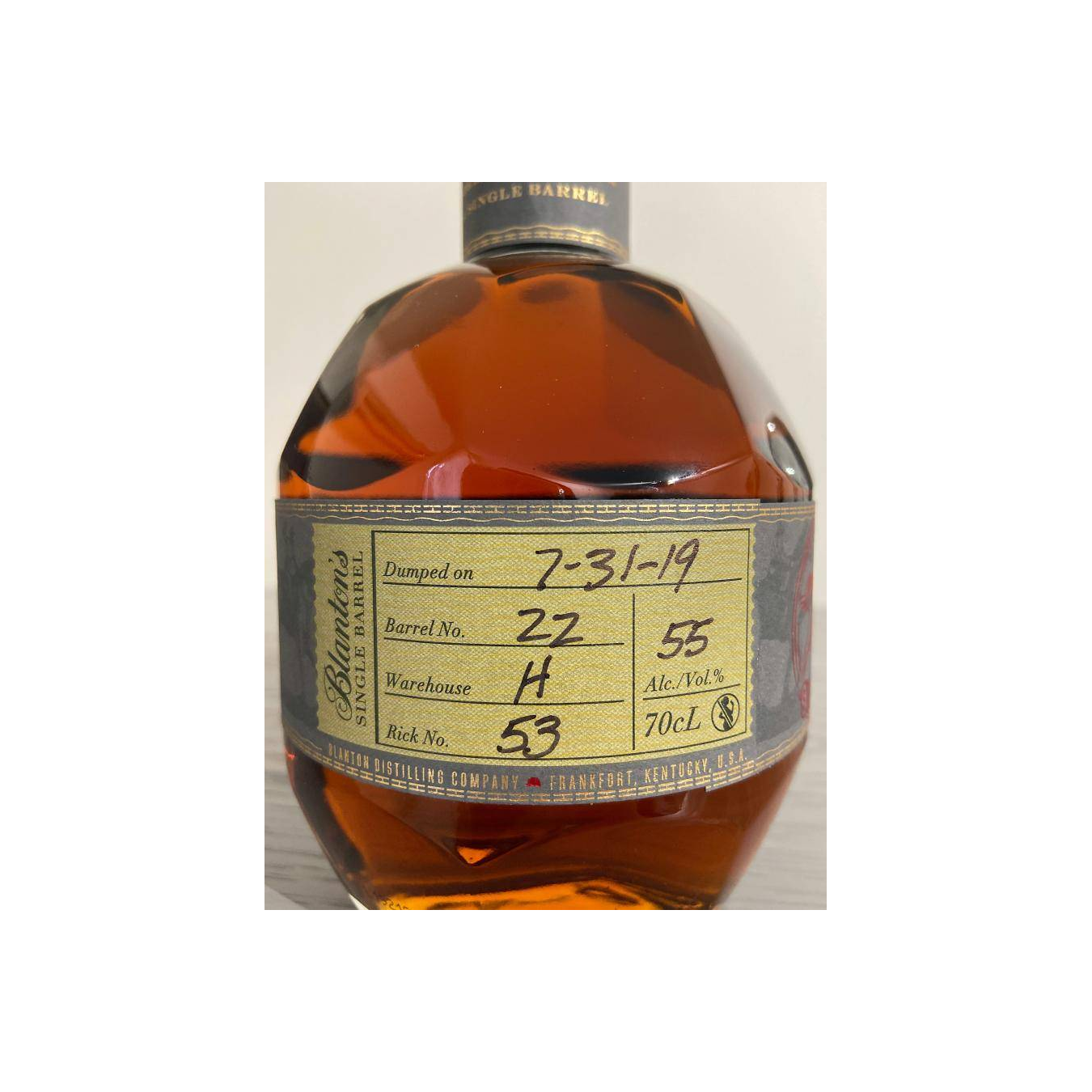 Blanton's Bourbon Whisky 2