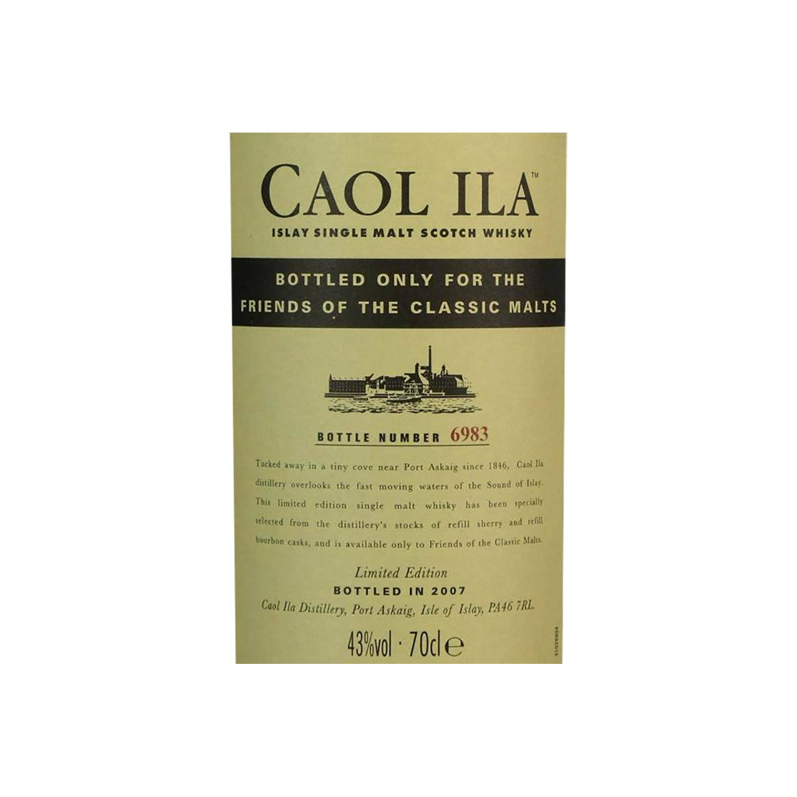 Caol Ila Single Malt Whisky 2