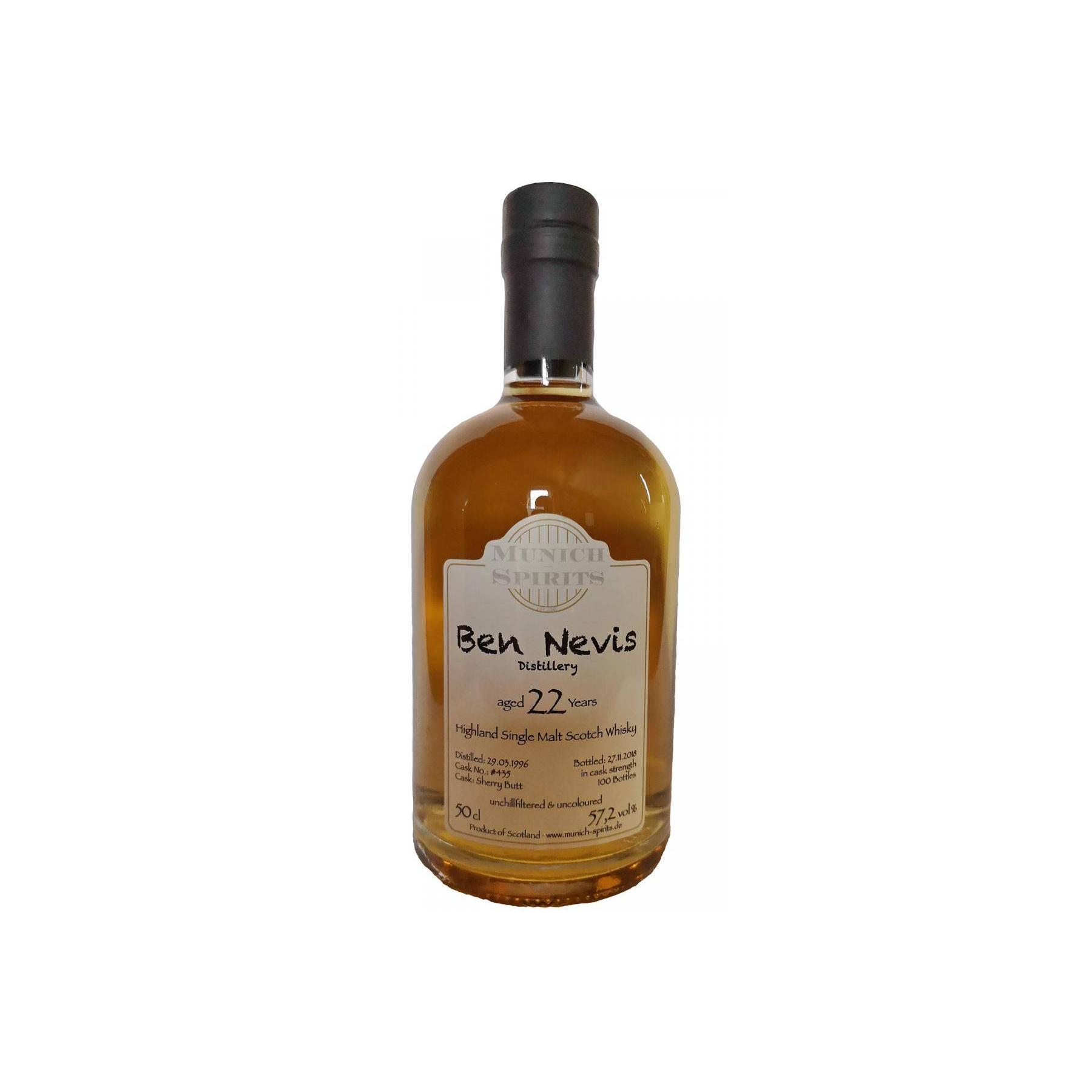 Ben Nevis 1996 22 Years Single Malt Whisky