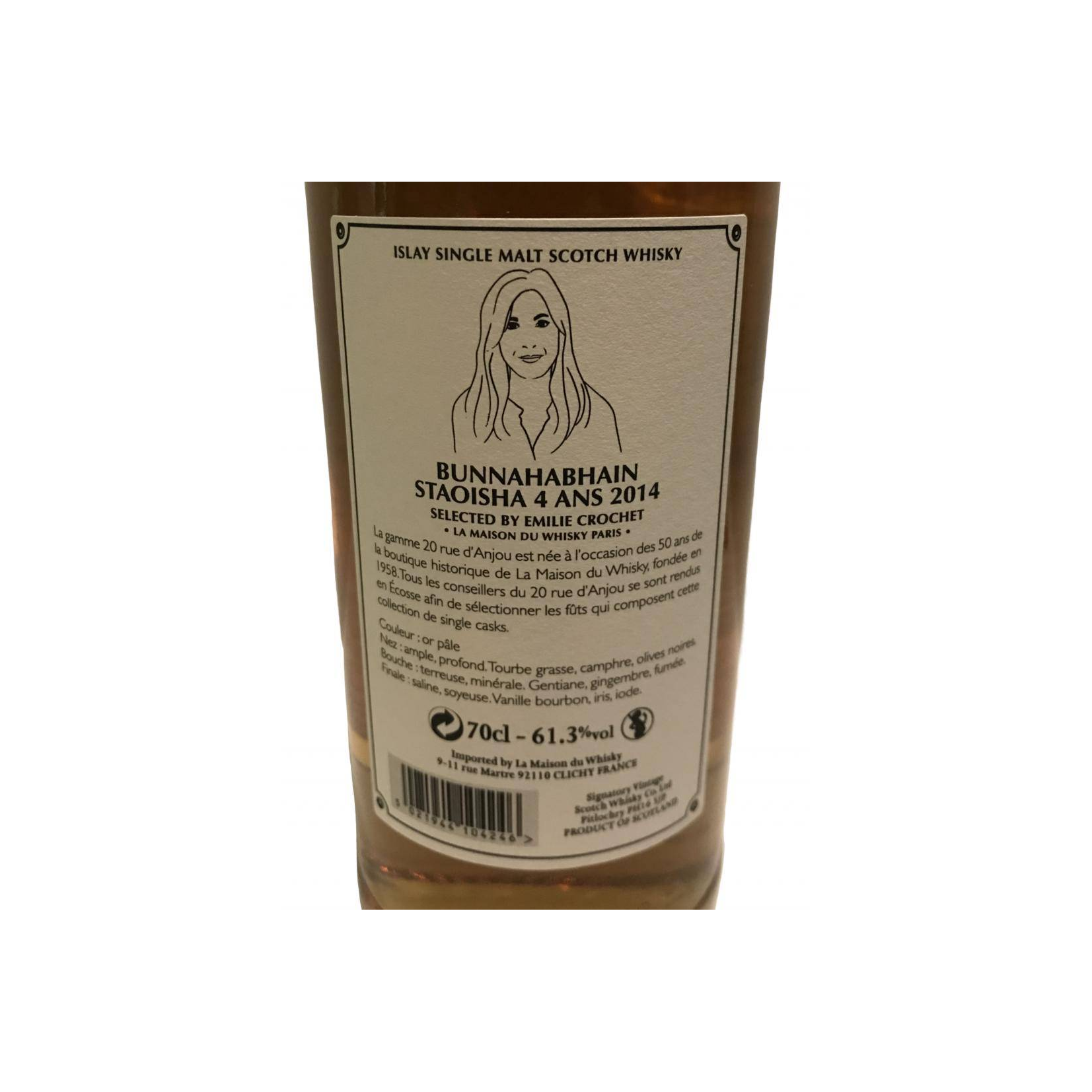 Bunnahabhain 2014 4 Years Single Malt Whisky 2